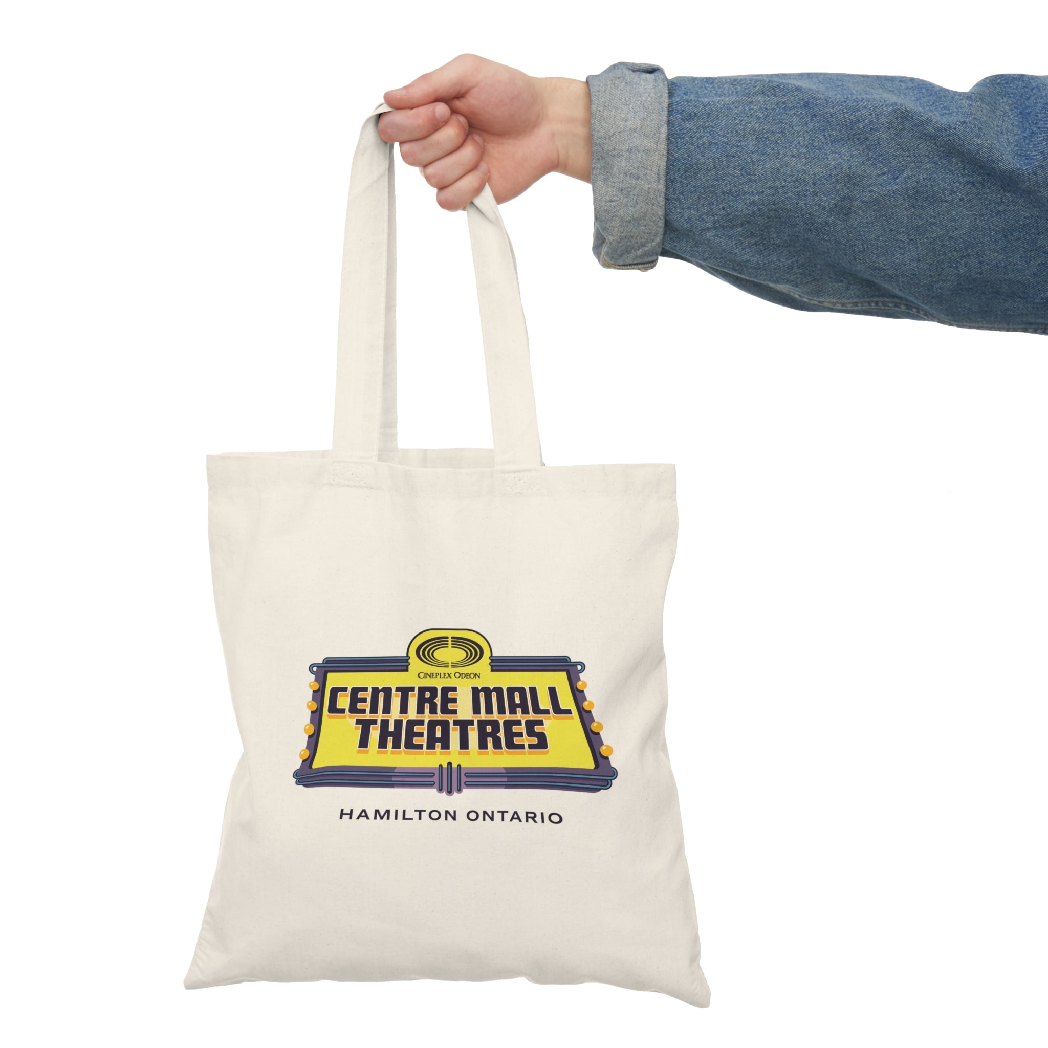 Centre Mall Theatres Natural Tote Bag