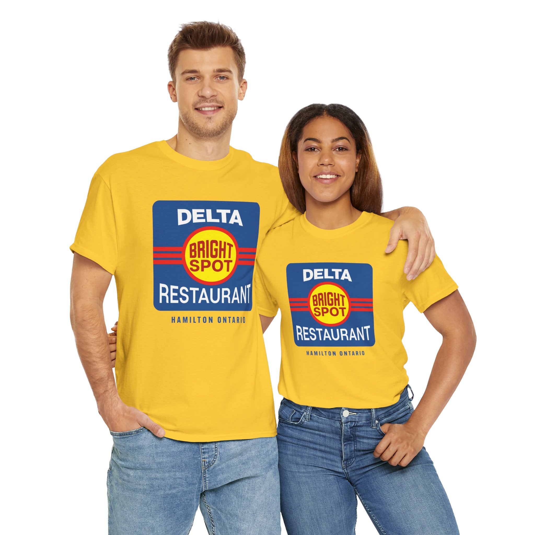 Limited Edition Delta Bright Spot Daisy Yellow Tee