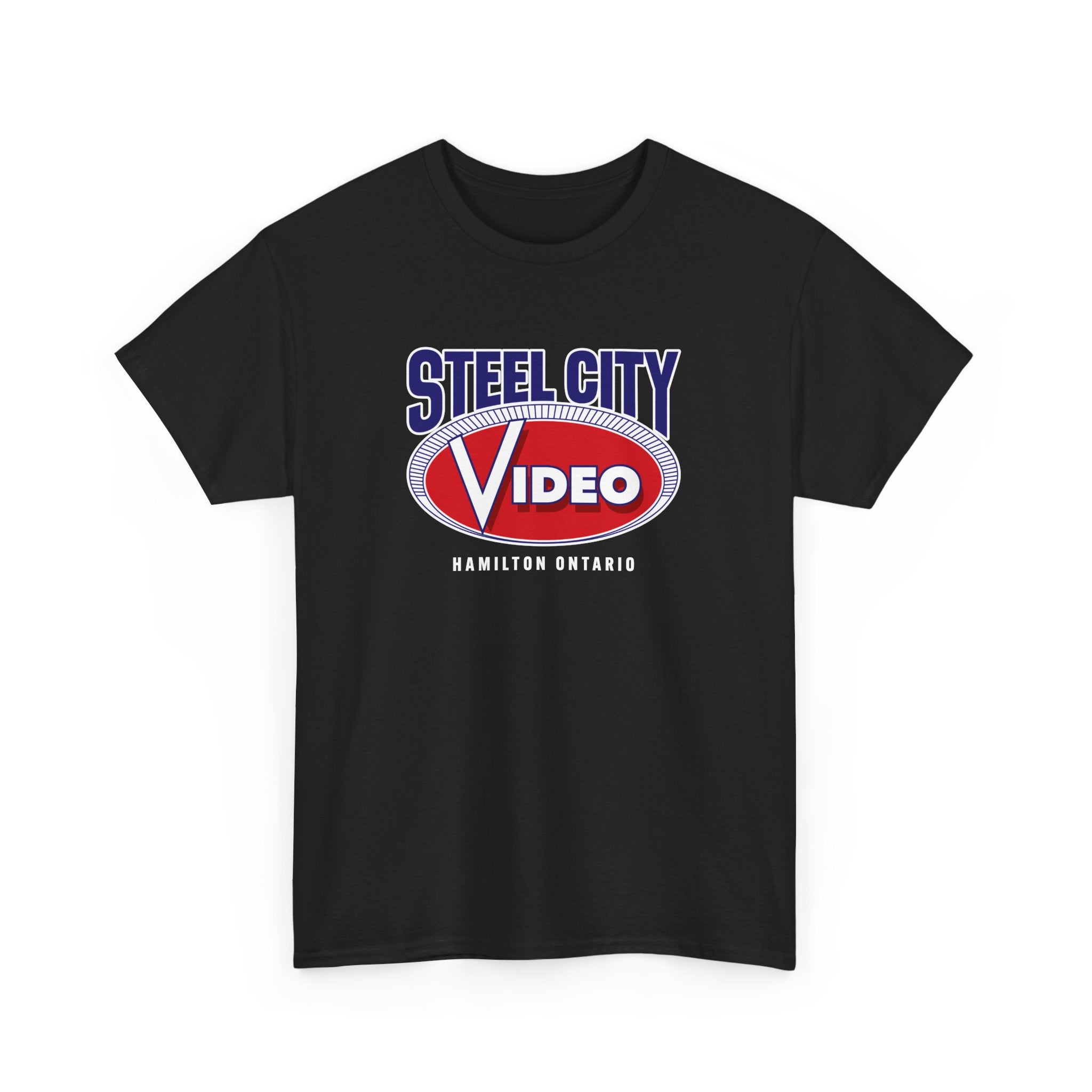 Steel City Video Classic Black Tee
