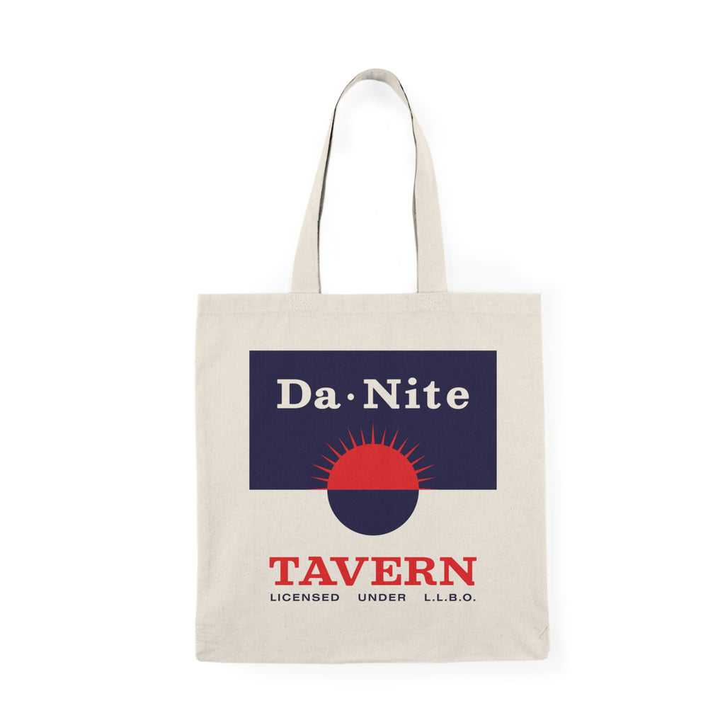 Da Nite Tavern Natural Tote Bag