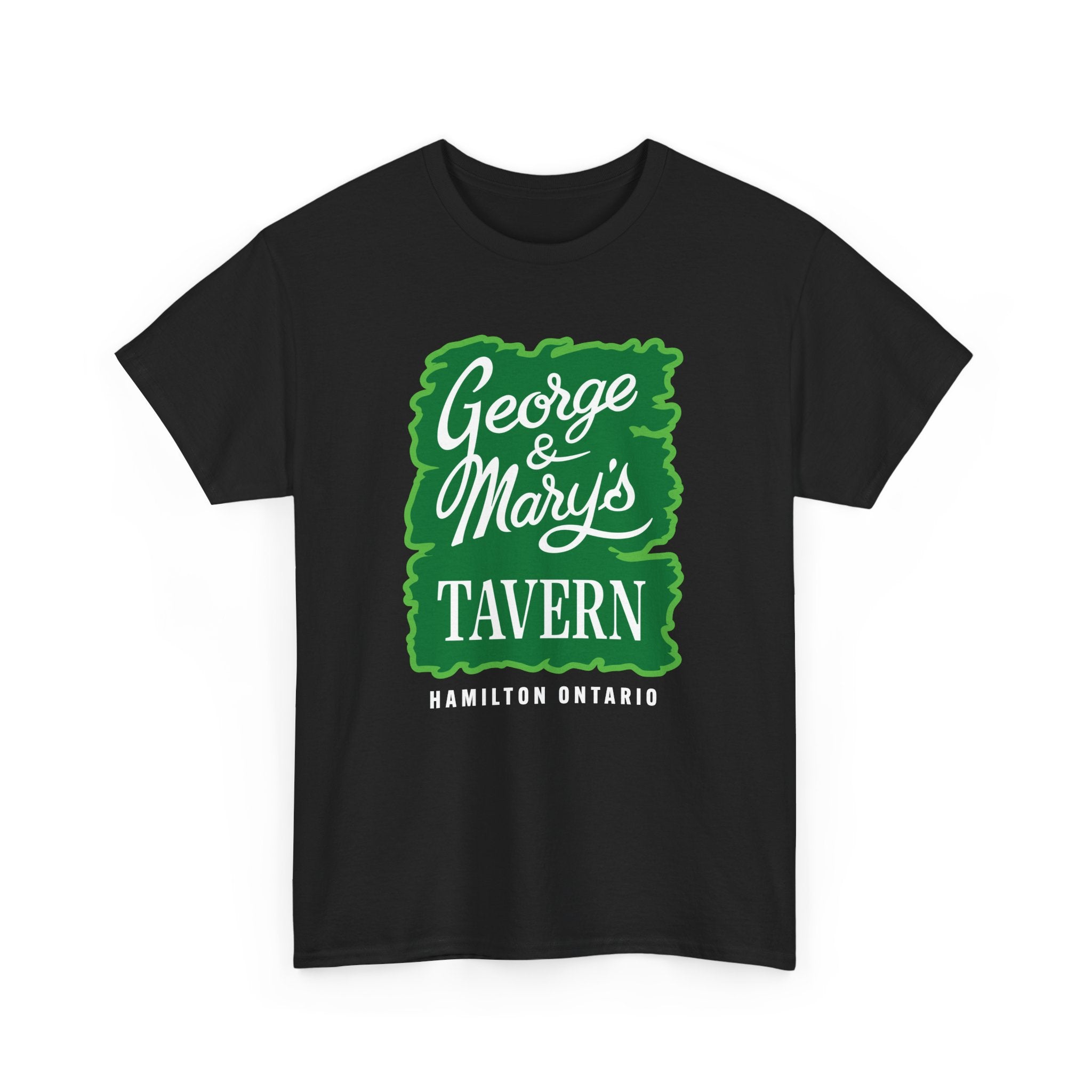 George and Mary's Tavern  Classic Black Tee