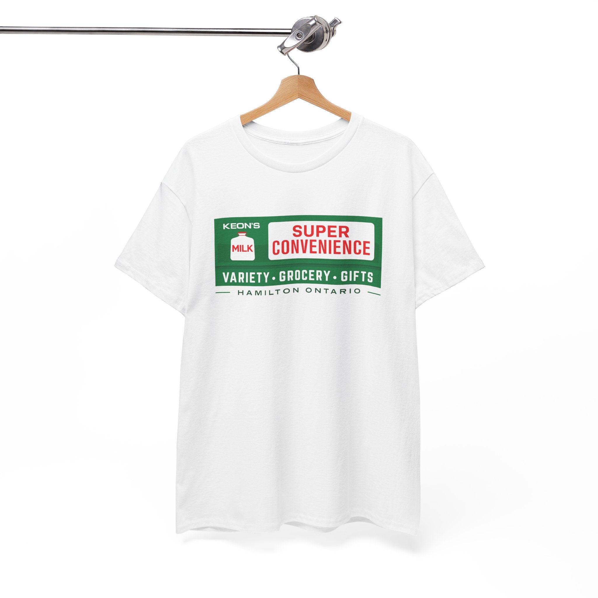 Keon's Super Convenience Classic White Tee