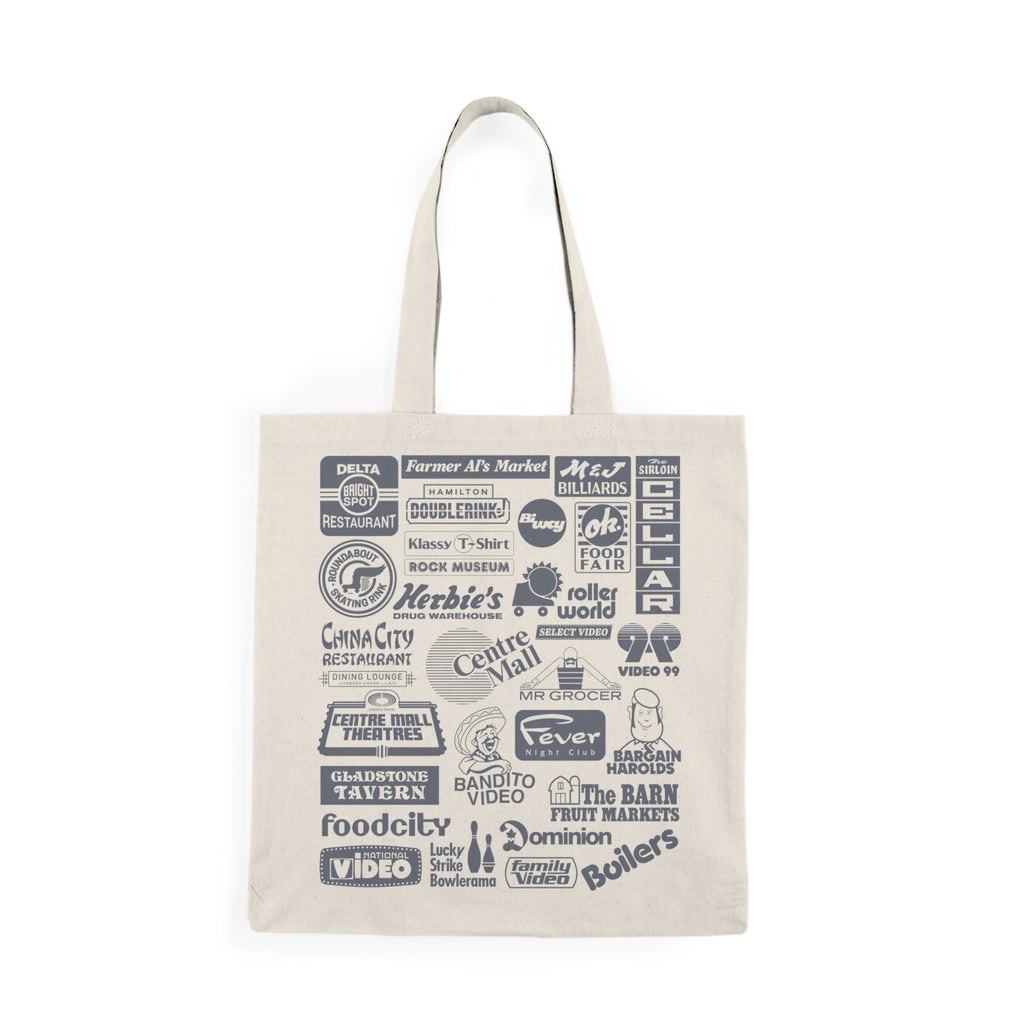 Legends of Hamilton Bigger Set  Natural Tote Bag - Monotone Series