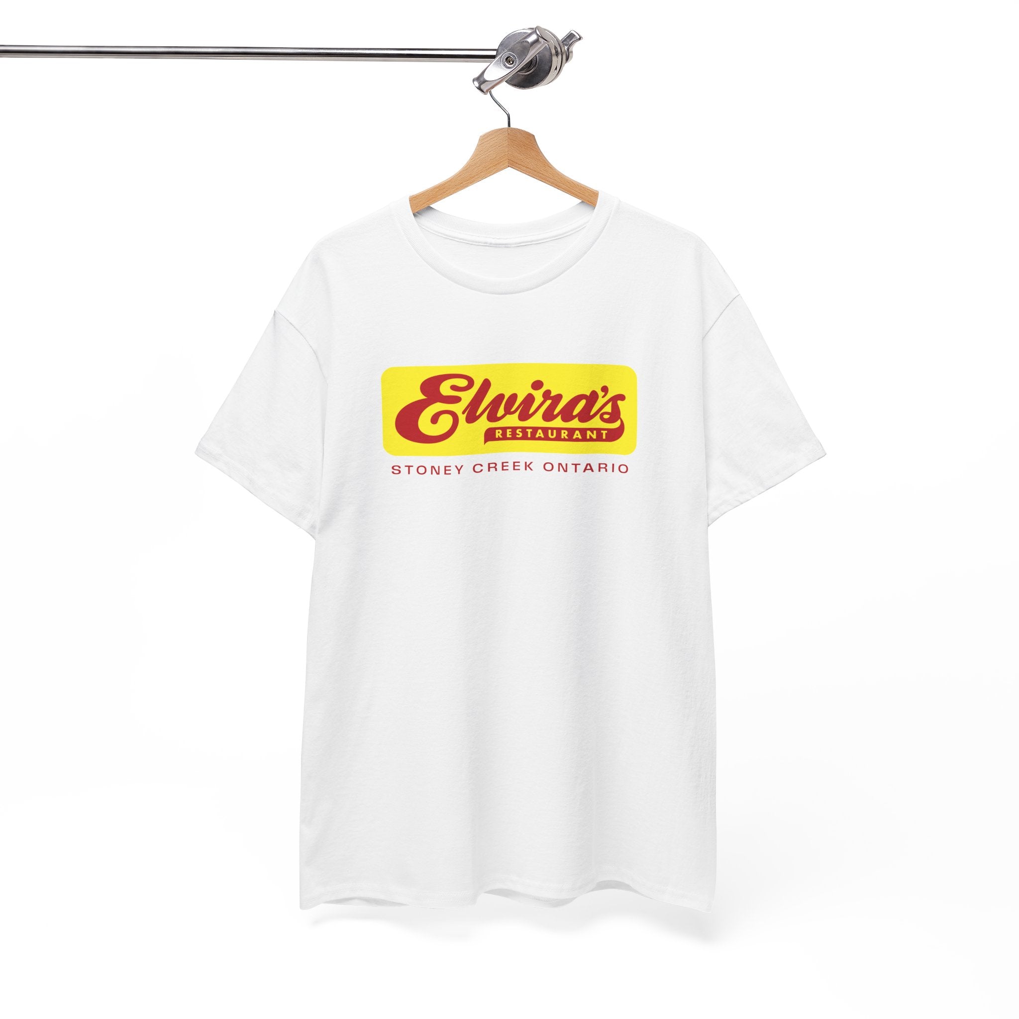 Elvira's Restaurant Classic White Tee