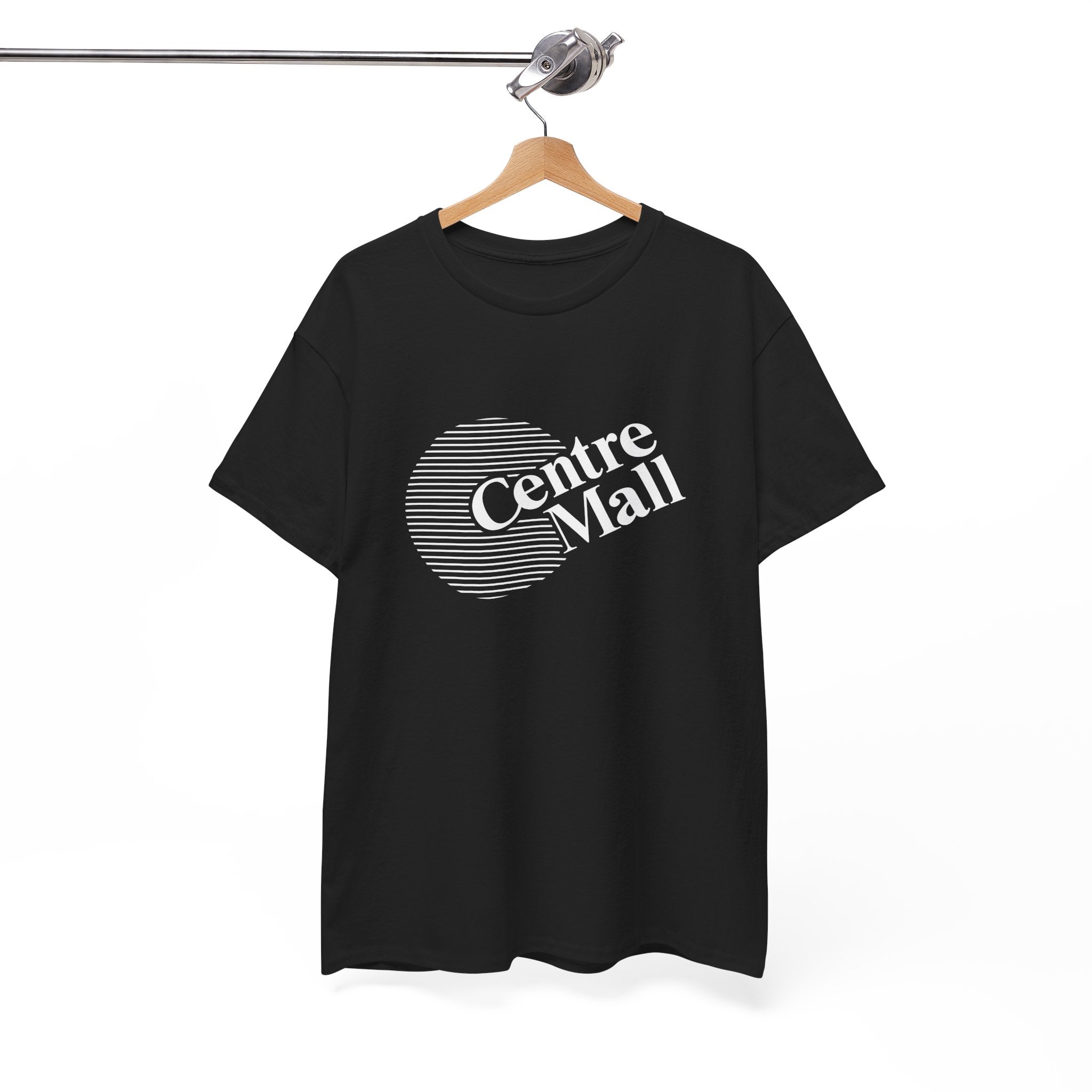 Centre Mall Classic Black Tee