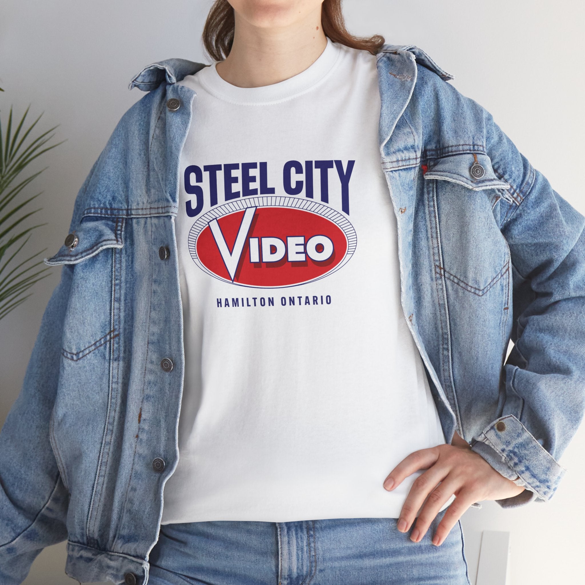 Steel City Video Classic White Tee