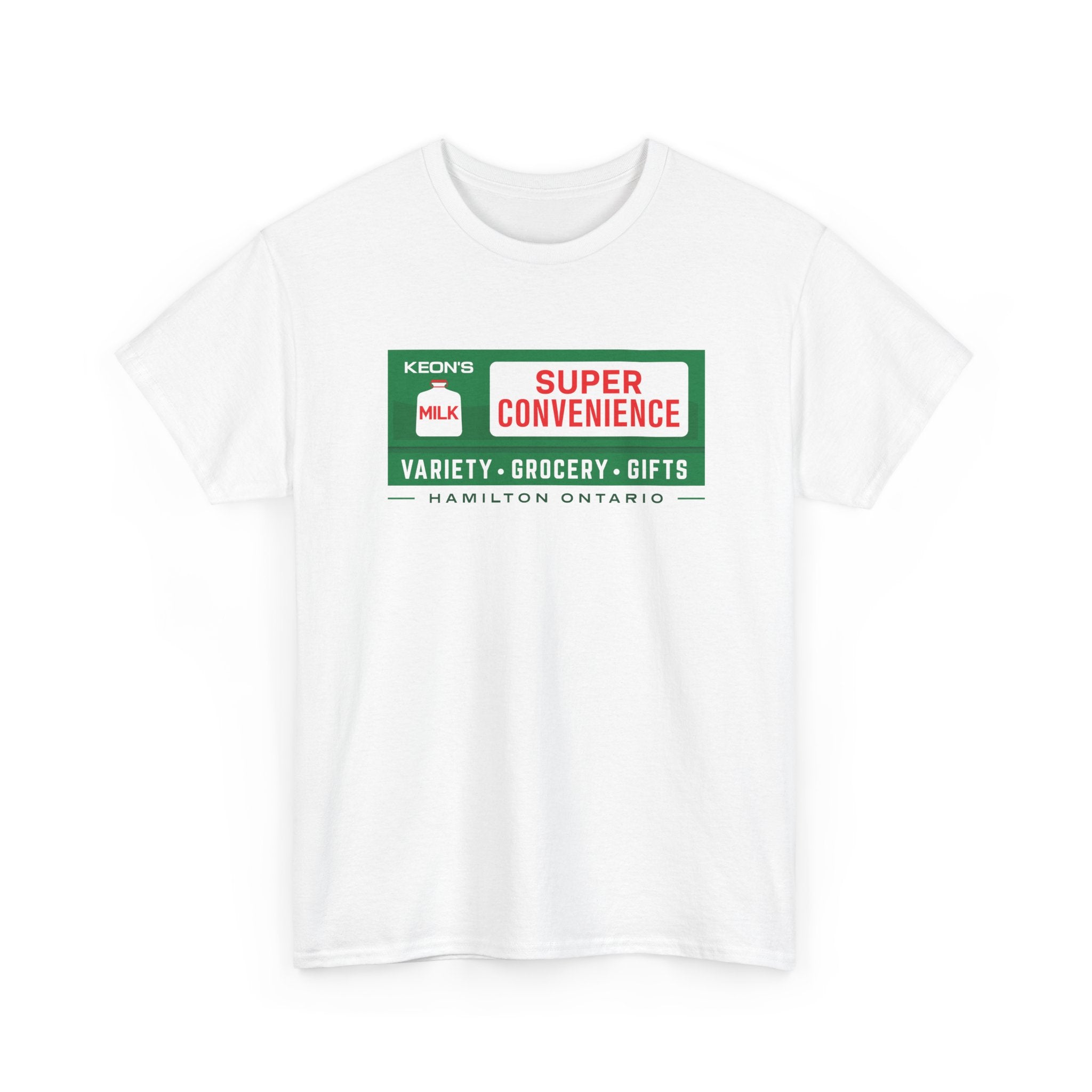 Keon's Super Convenience Classic White Tee