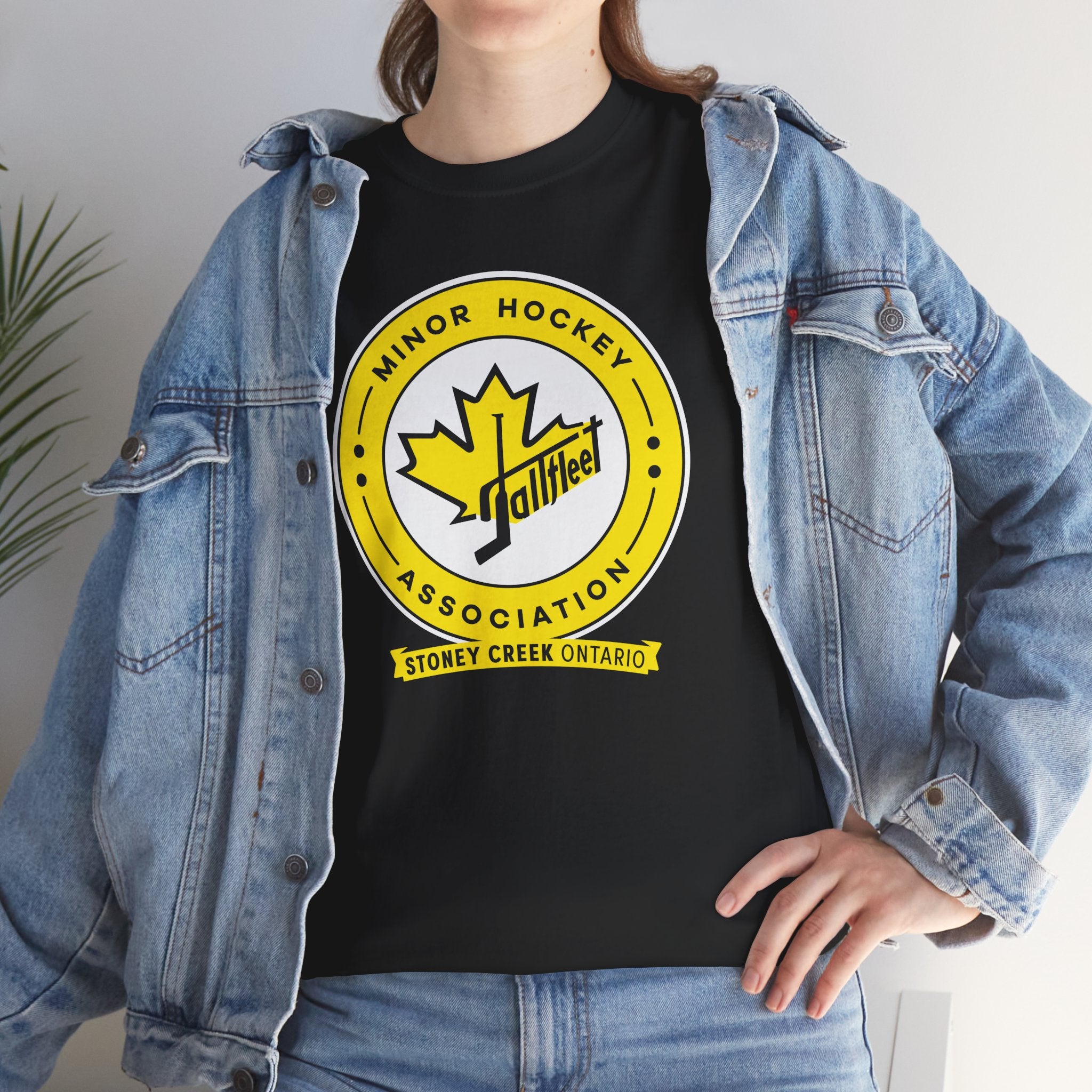 Saltfleet Minor Hockey Association Classic Black Tee