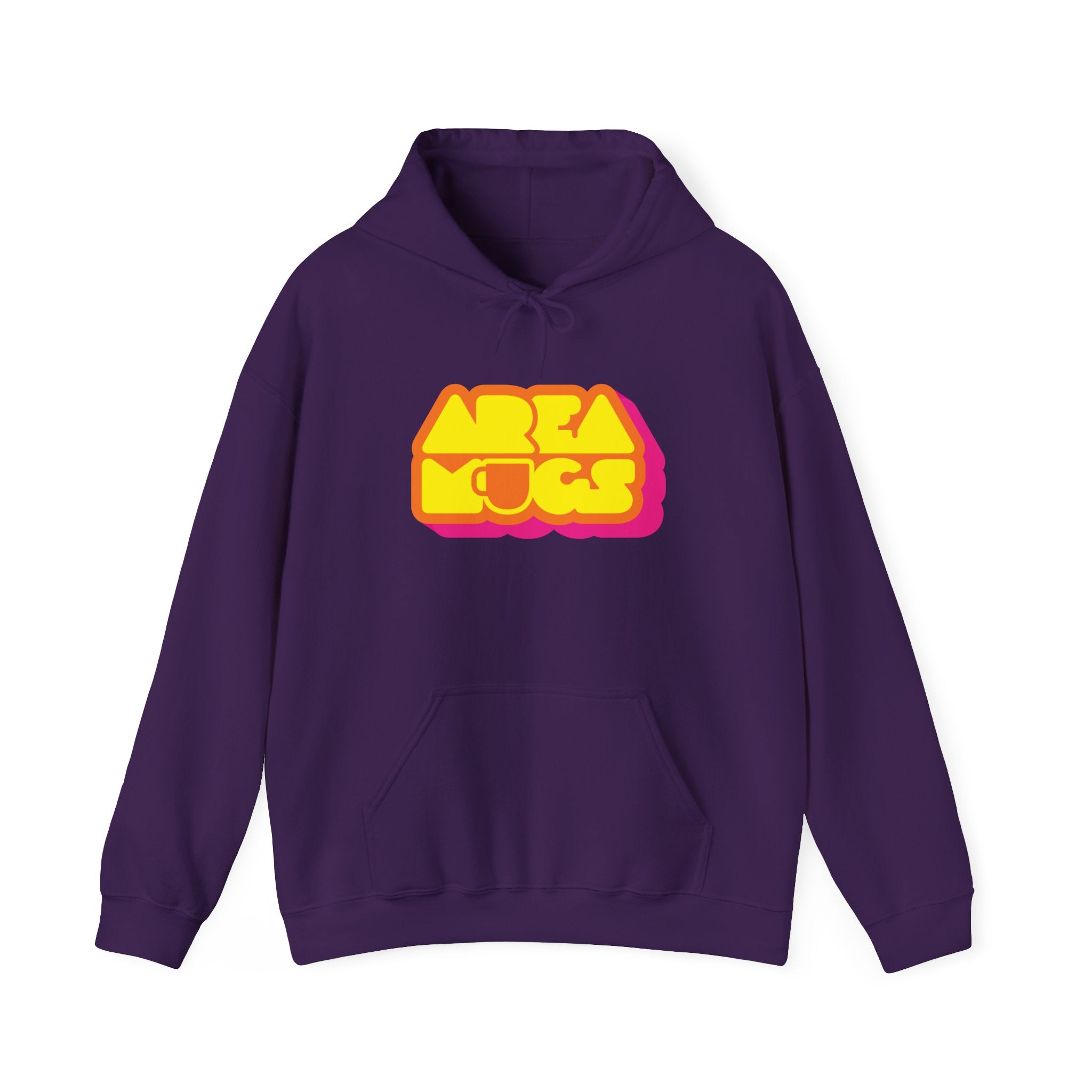 Area Mugs Logo Purple Hoodie