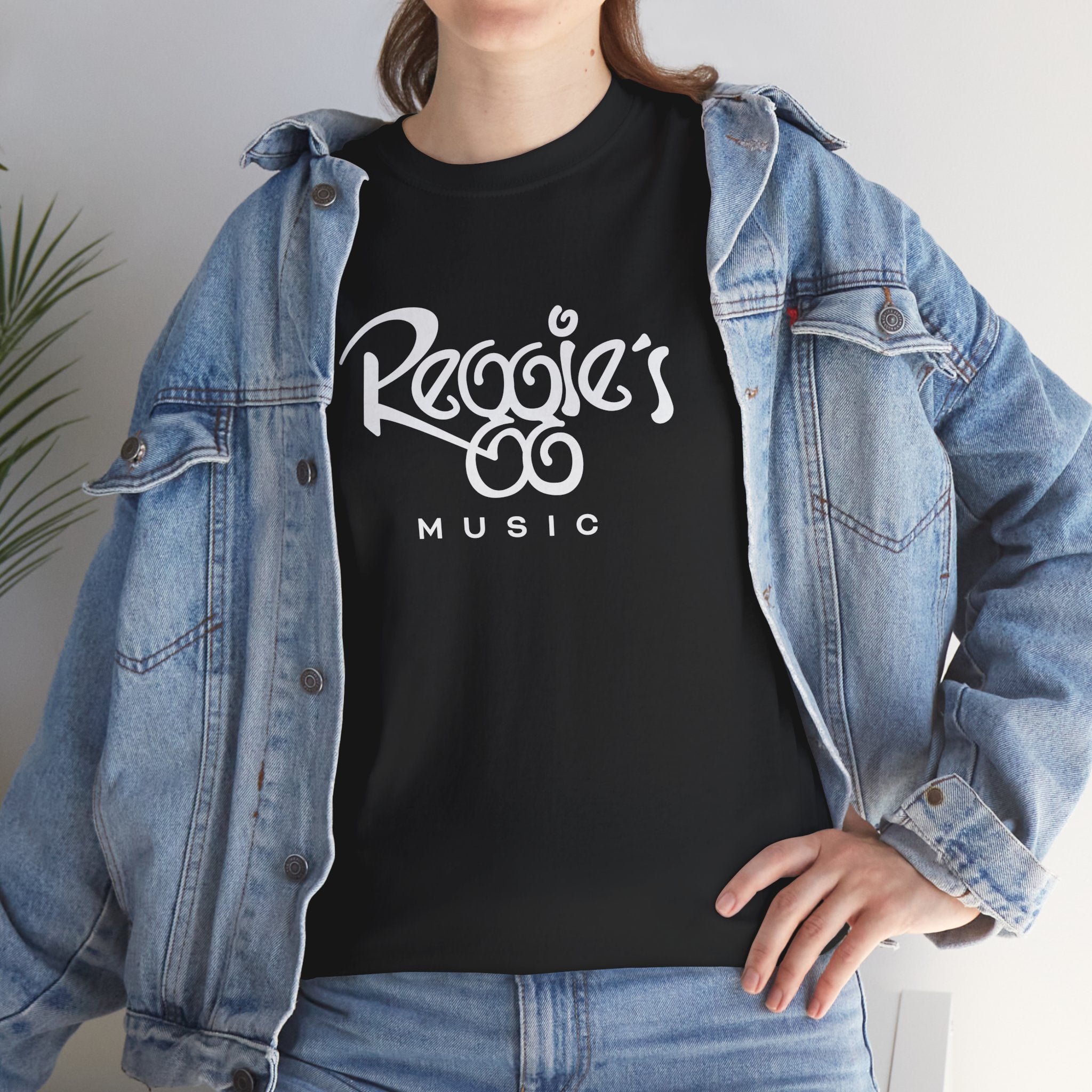 Reggie's Music Classic Black Tee
