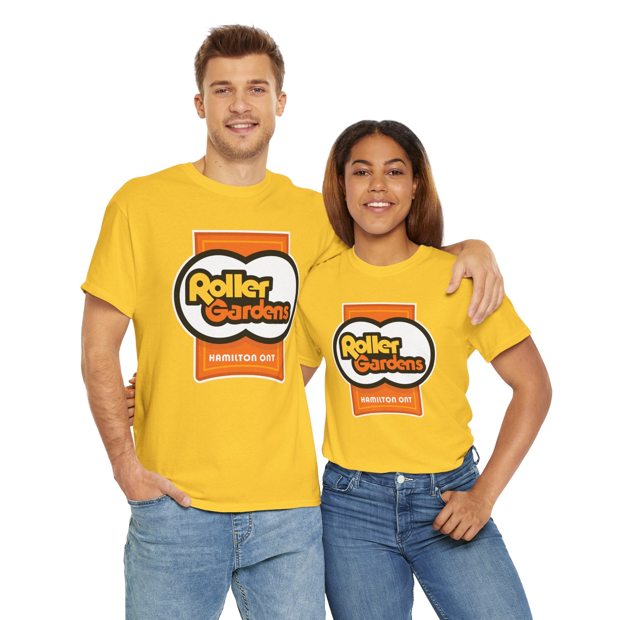 Limited Edition Roller Gardens Banner Daisy Yellow Tee