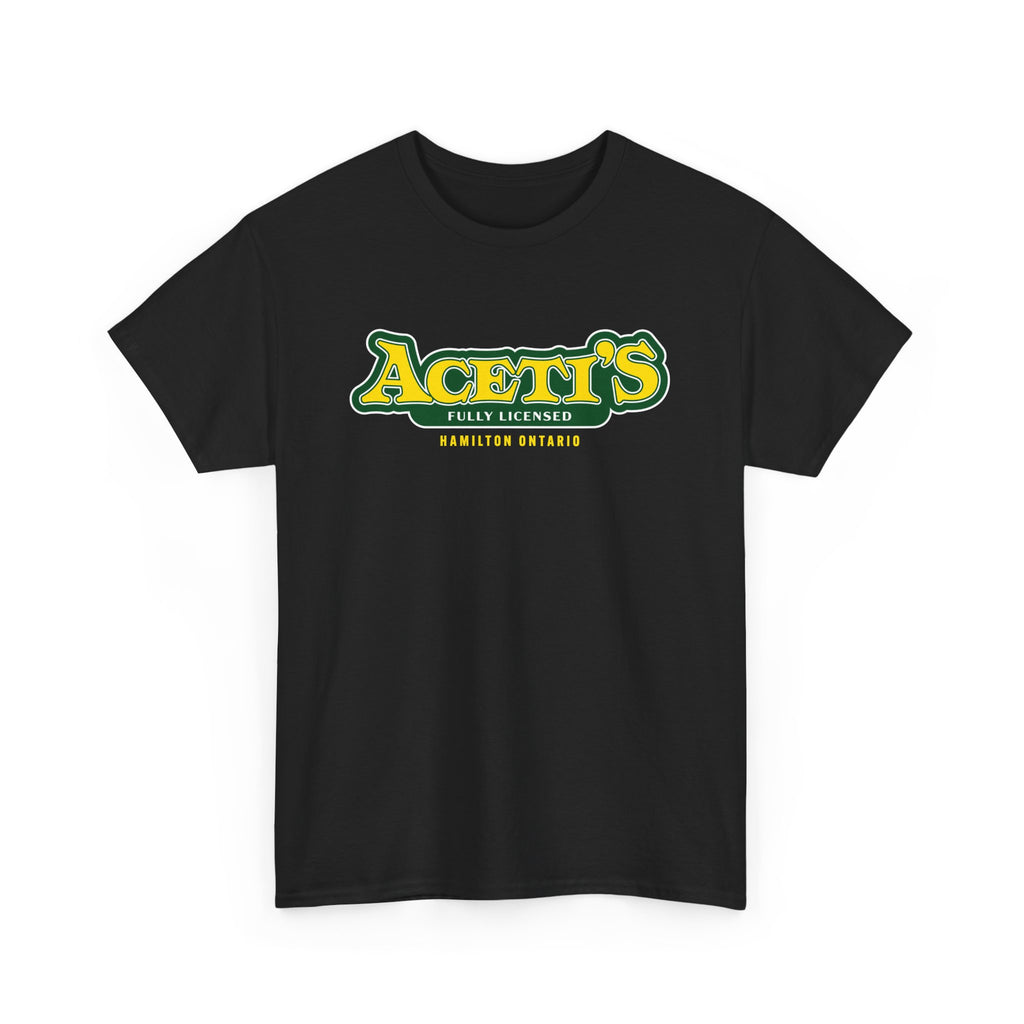 Aceti's Classic Black Tee