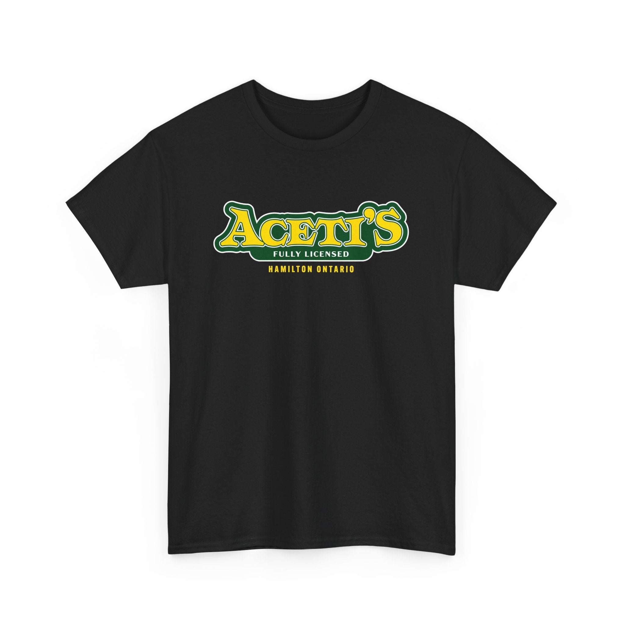 Aceti's Classic Black Tee