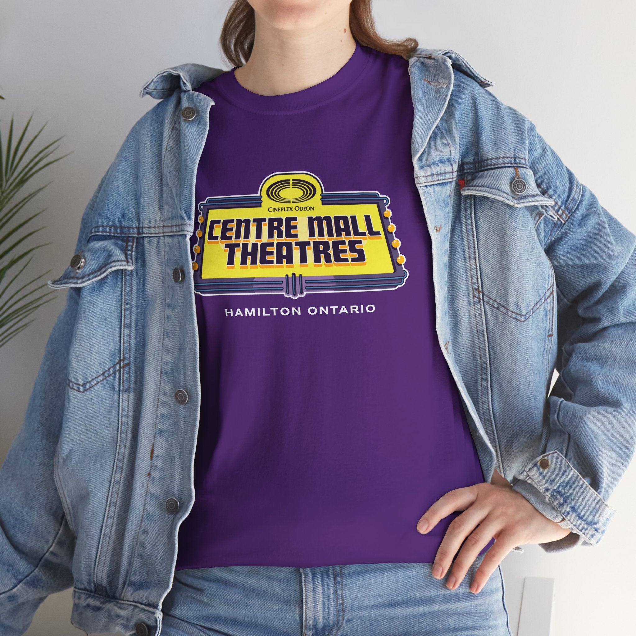 Limited Edition Centre Mall Cinemas Purple Tee