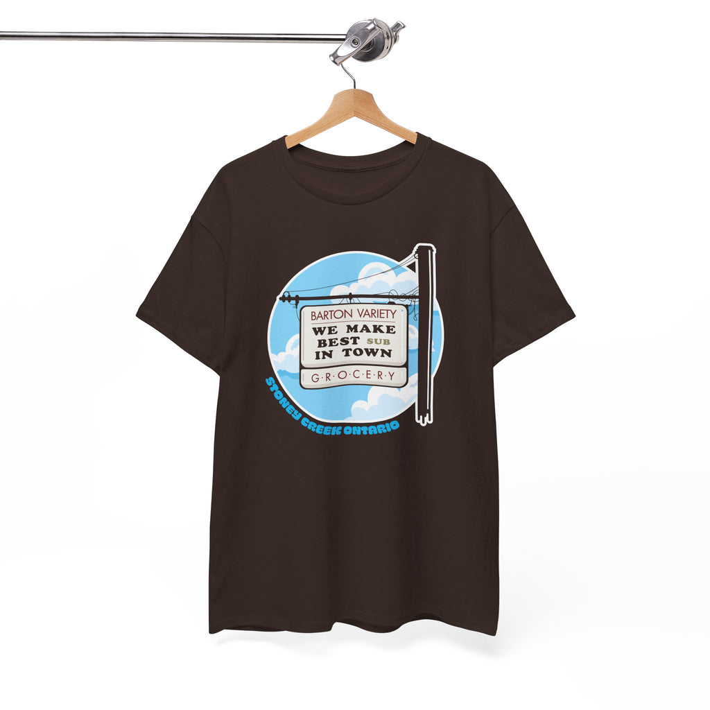 Limited Edition Barton Variety Sub Sign Classic Chocolate Tee