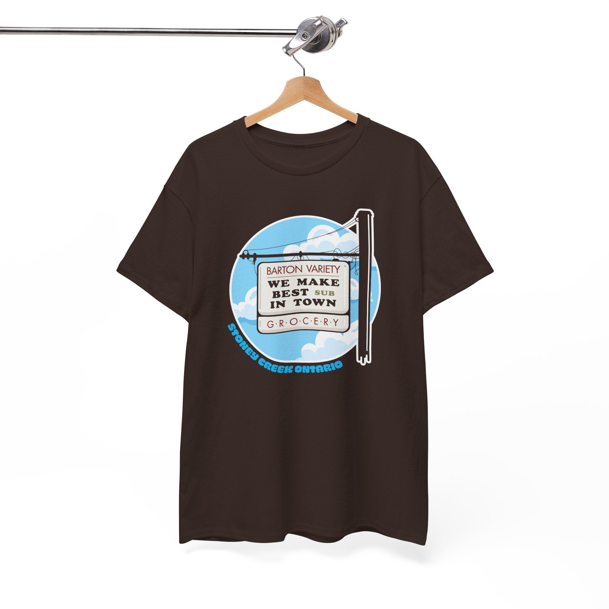 Limited Edition Barton Variety Sub Sign Classic Chocolate Tee
