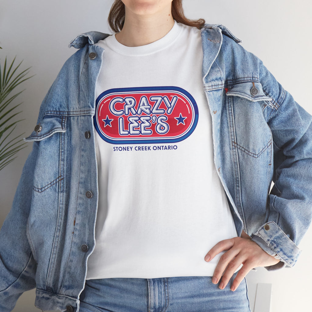 Crazy Lee's Classic White Tee