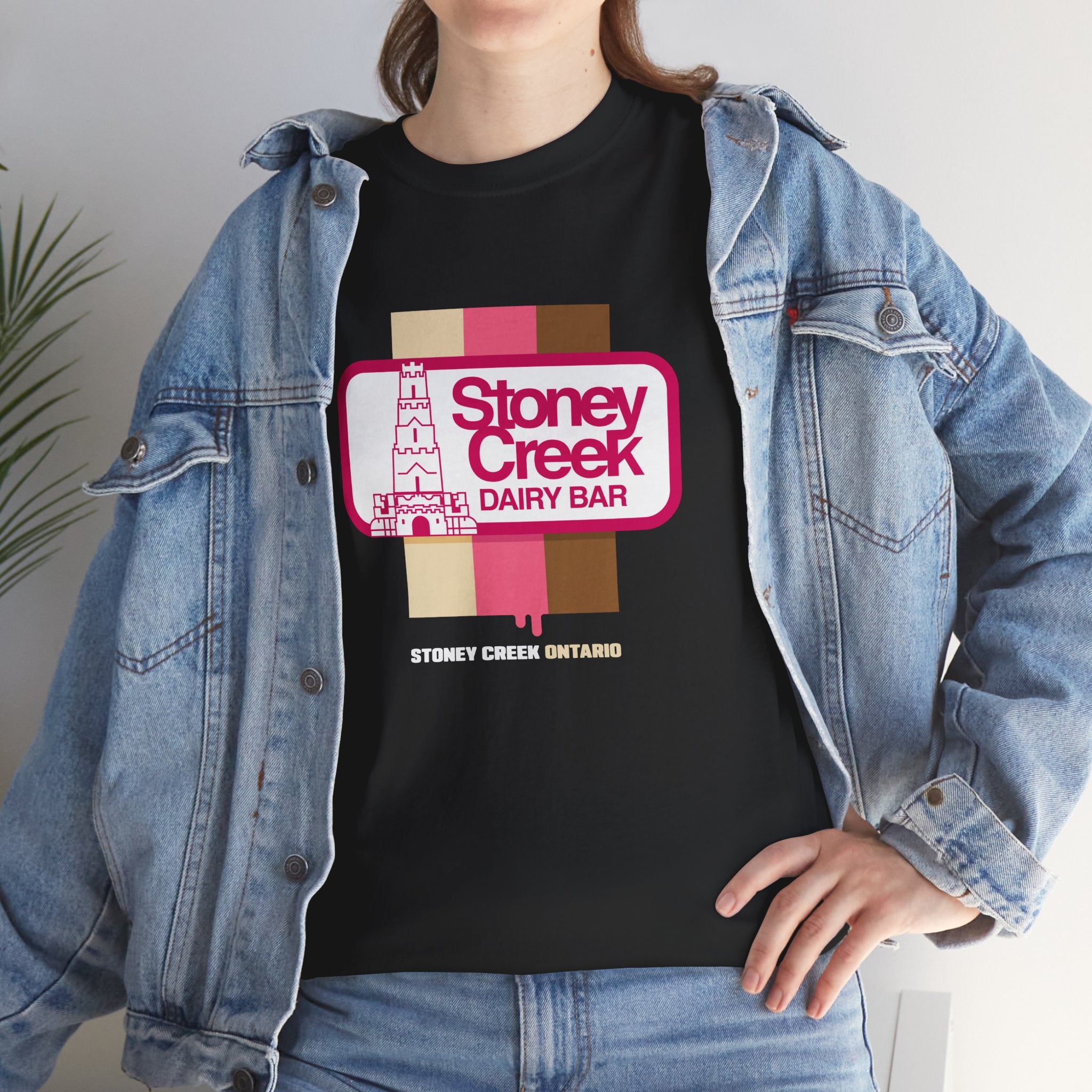 Stoney Creek Dairy Bar Neapolitan Black Tee