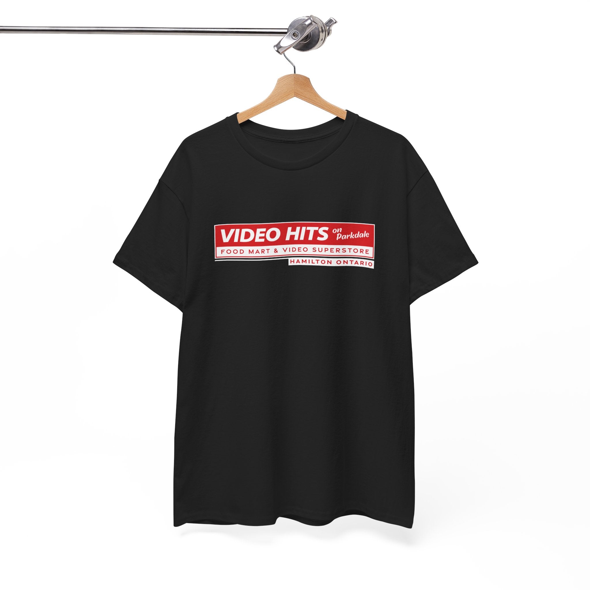 Video Hits on Parkdale Classic Black Tee