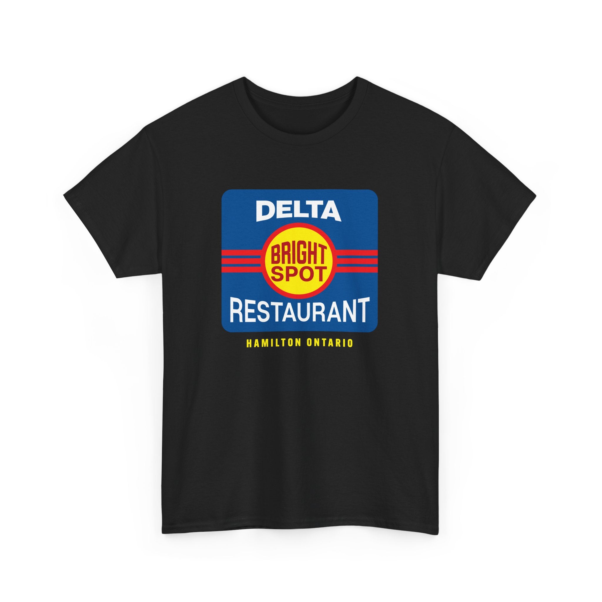 Delta Bright Spot Restaurant Classic Black Tee