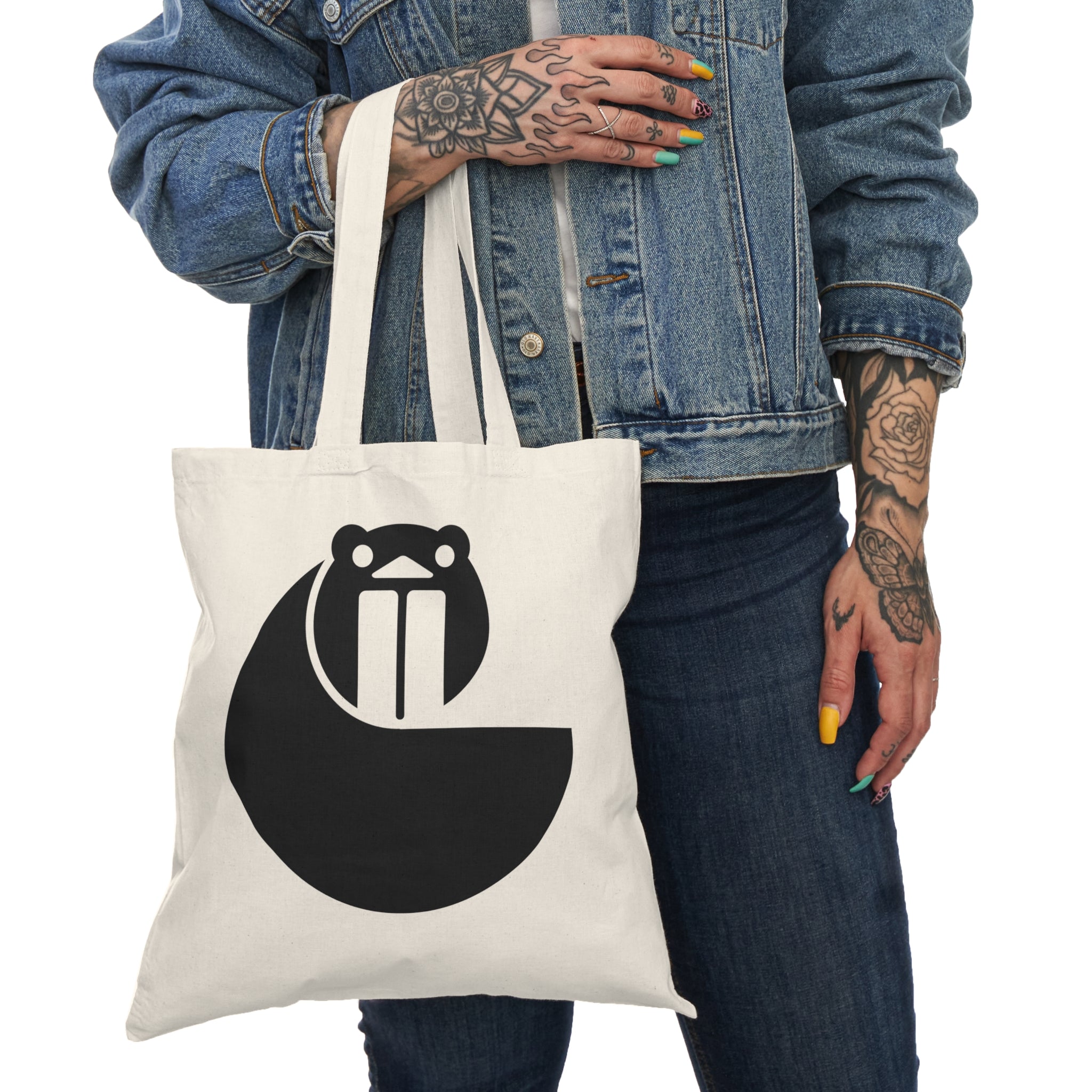 Le Beaver Natural Tote Bag
