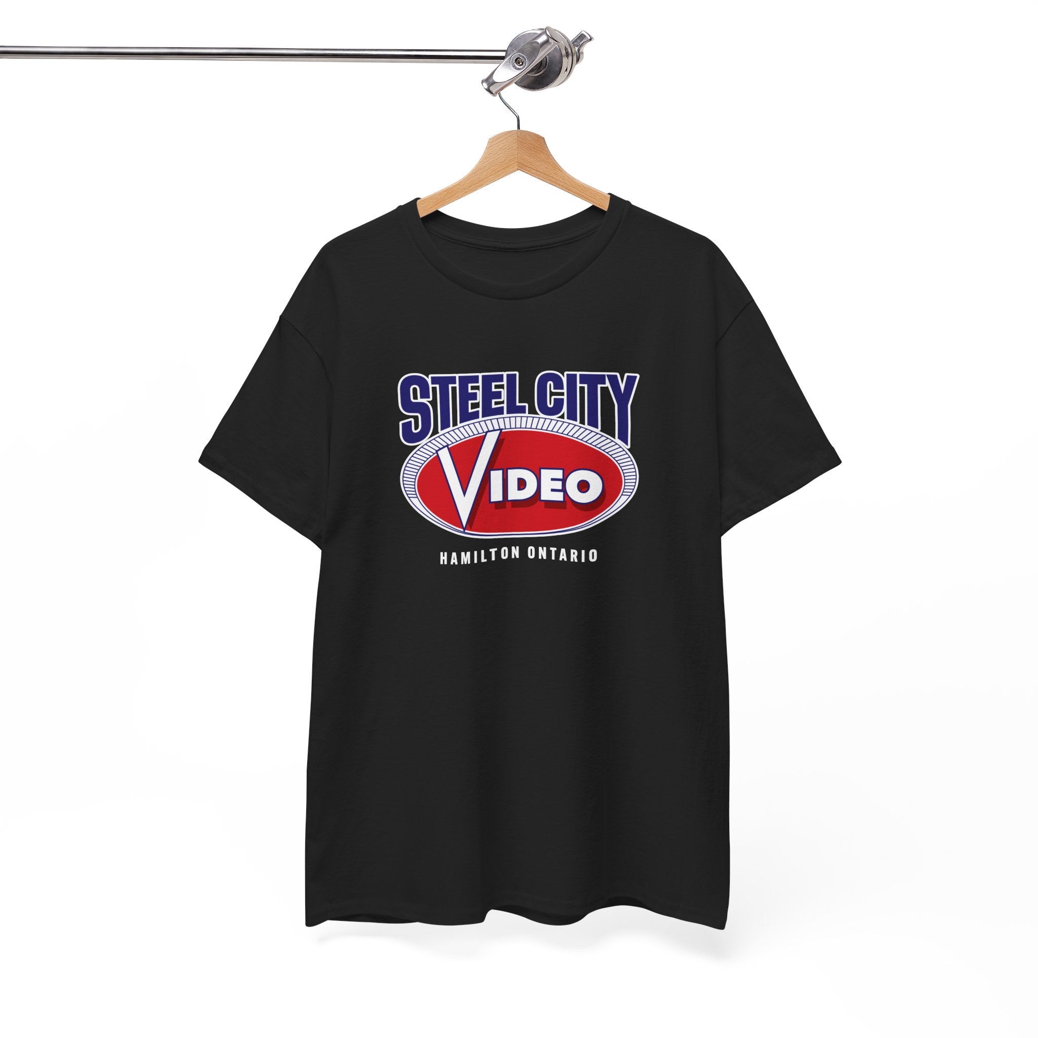 Steel City Video Classic Black Tee