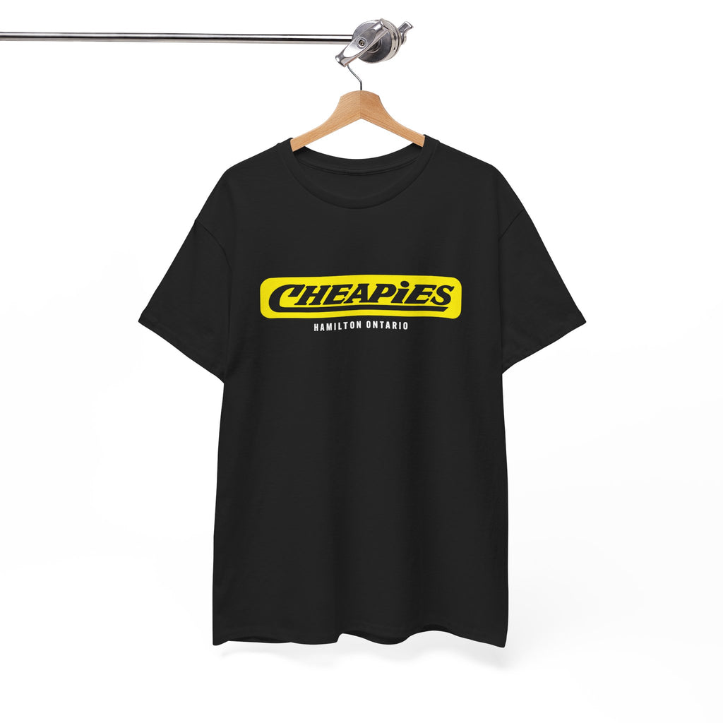 Cheapies Records Classic Black Tee