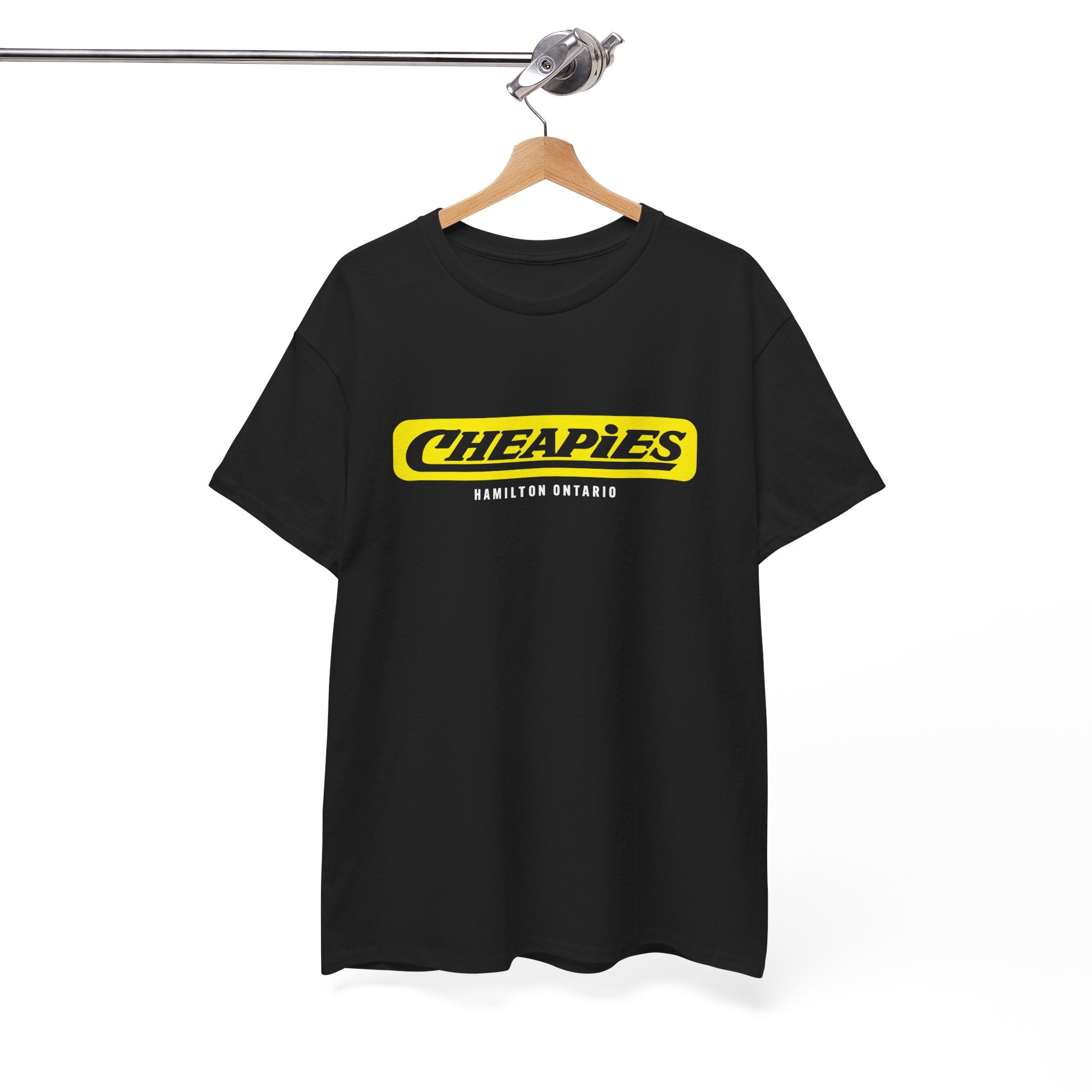 Cheapies Records Classic Black Tee