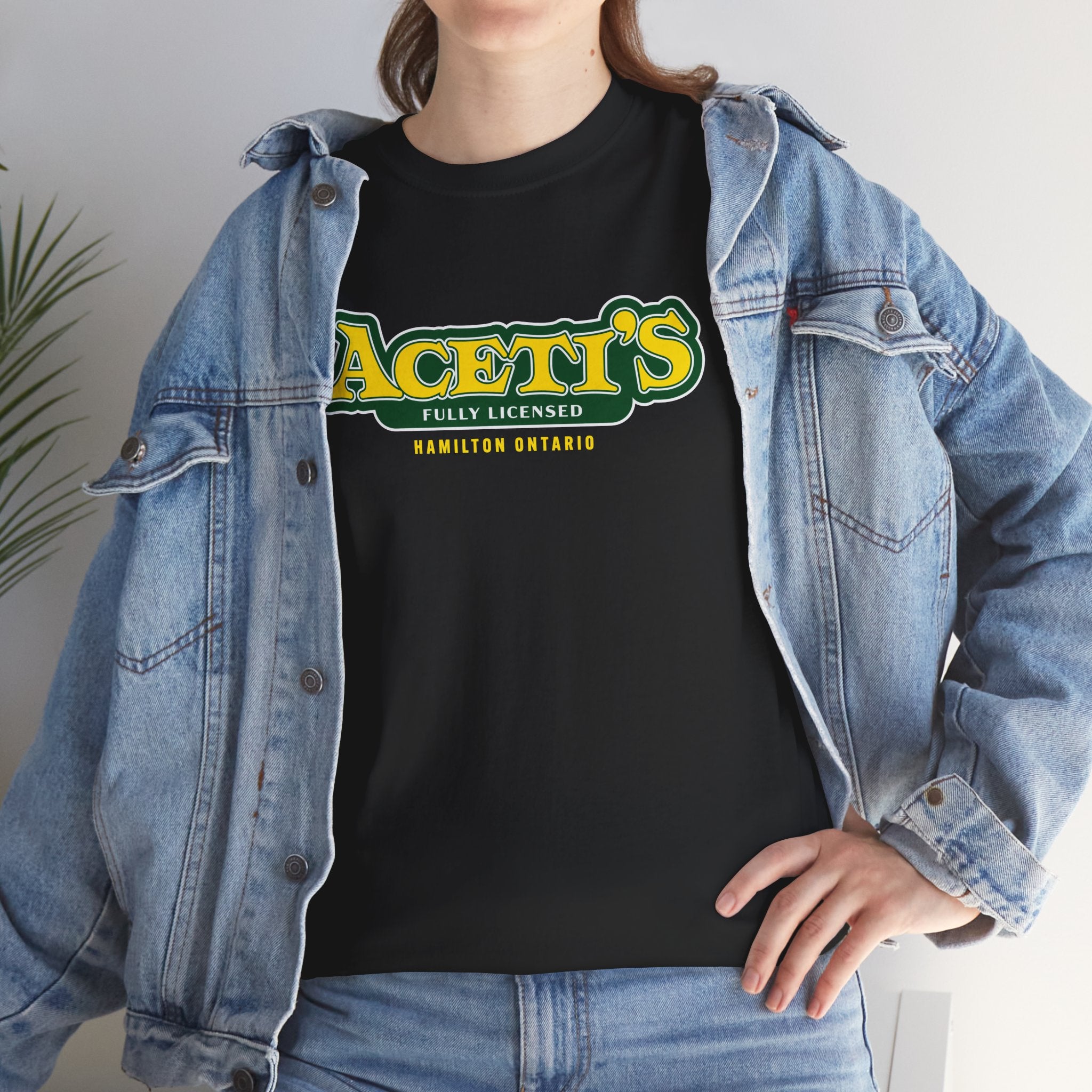 Aceti's Classic Black Tee
