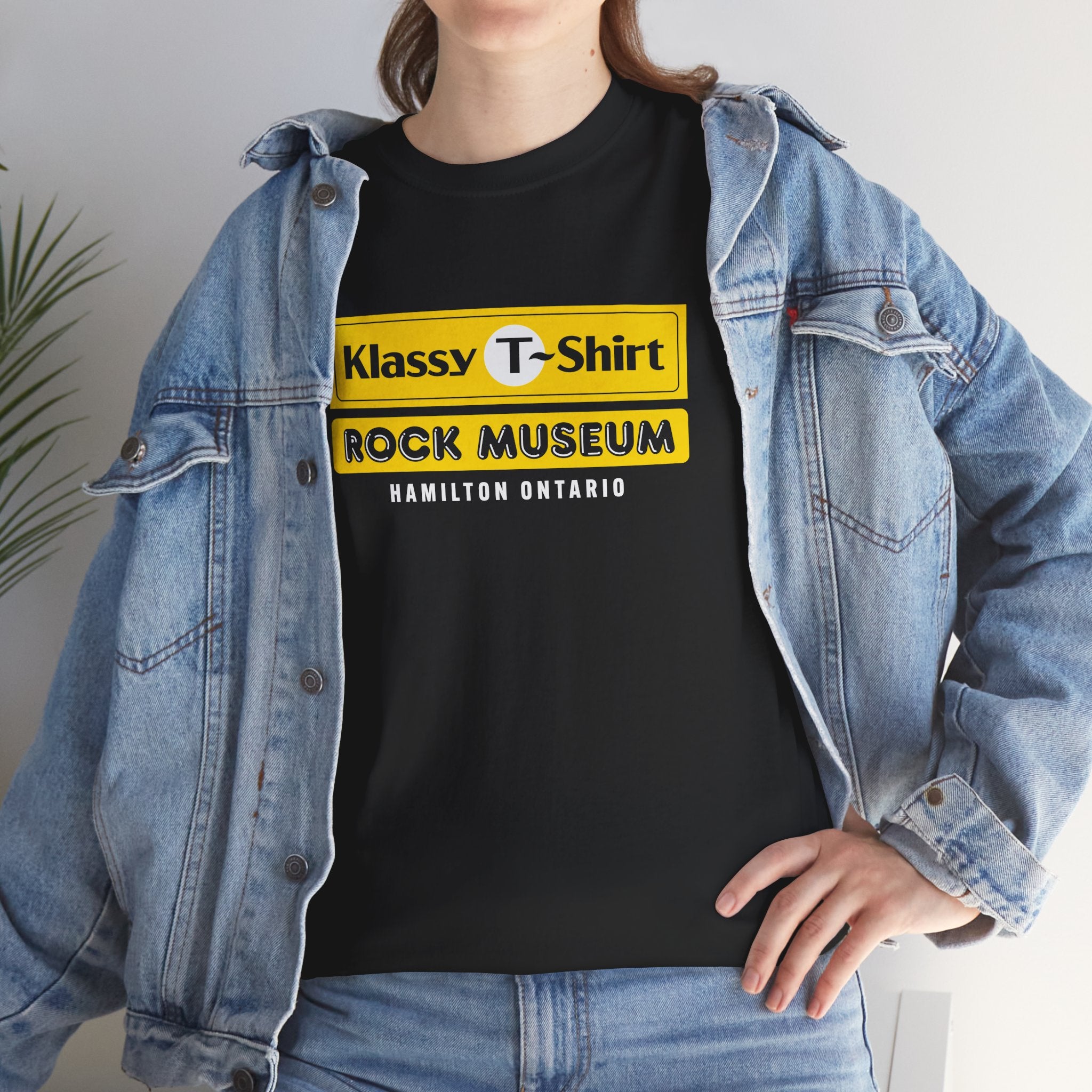 Klassy T-Shirt Rock Museum Classic Black Tee