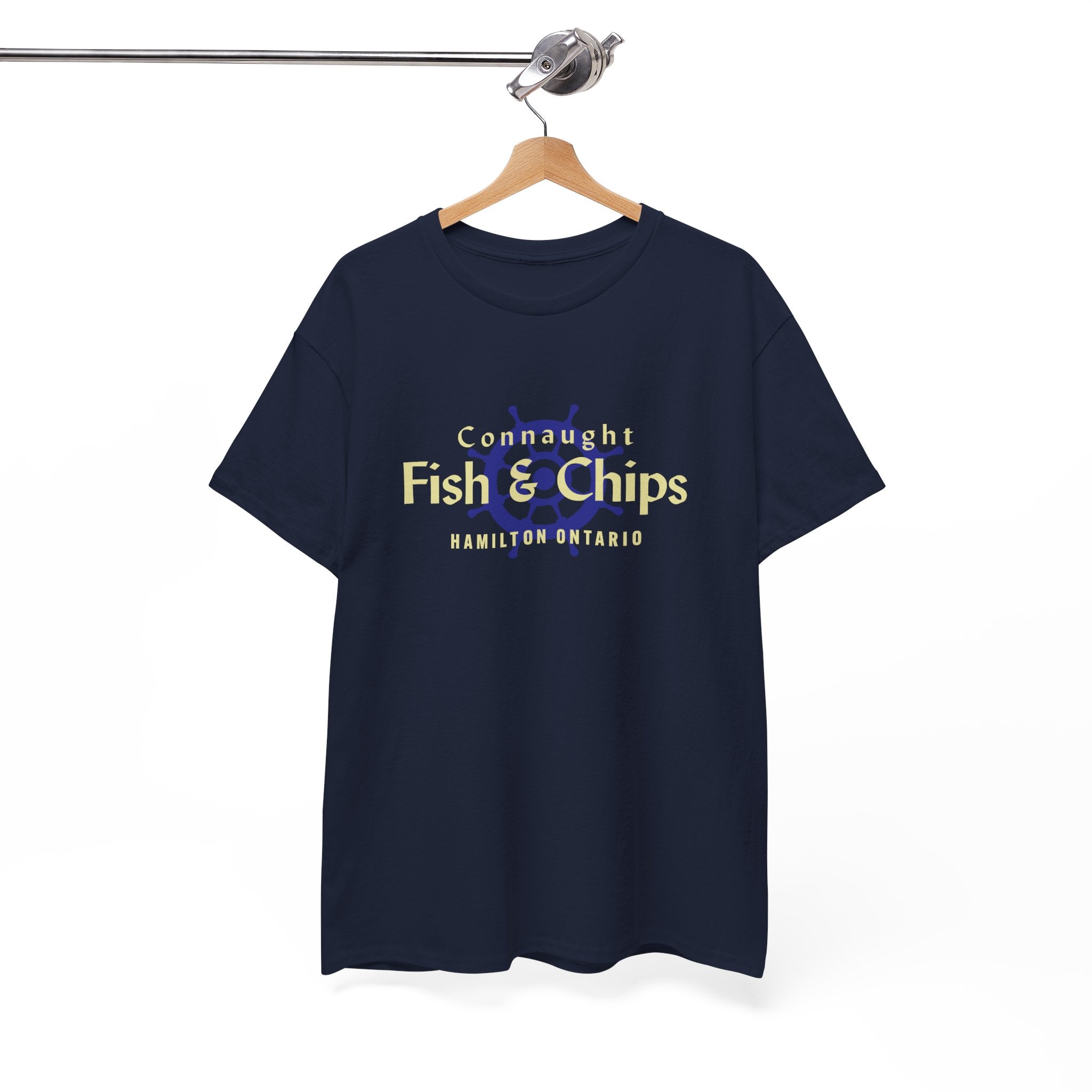 Connaught Fish And Chips Classic Navy Tee