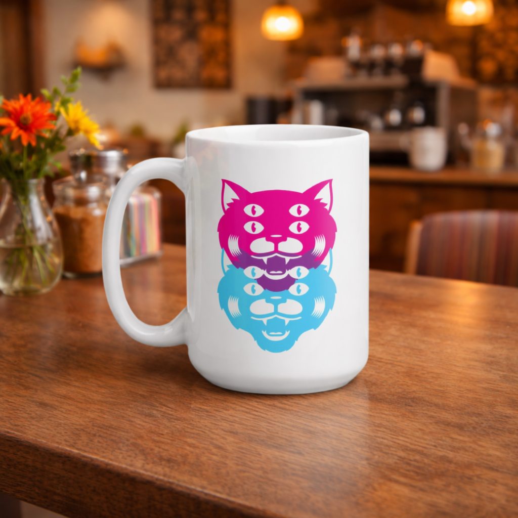 Two Cool Cats - One of a Kind Mug