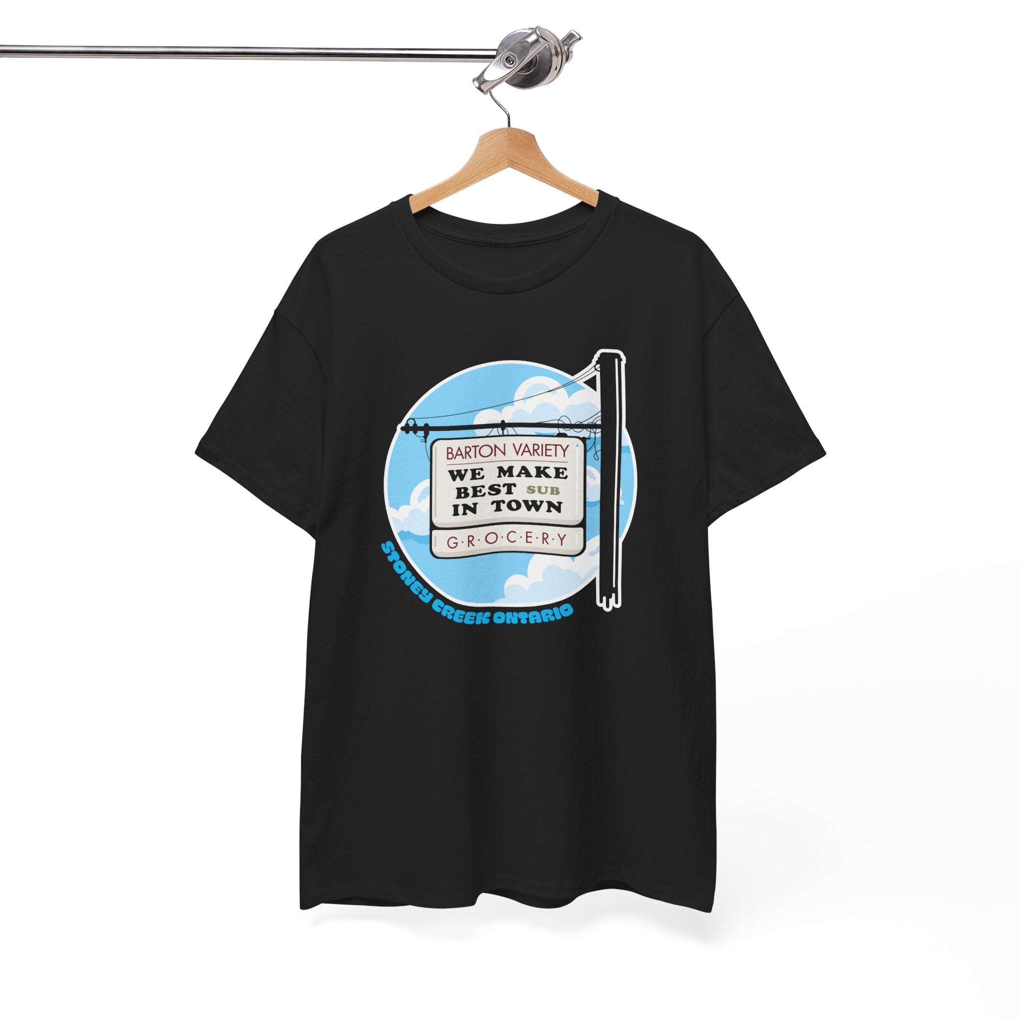 Barton Variety Sub Sign Classic Black Tee