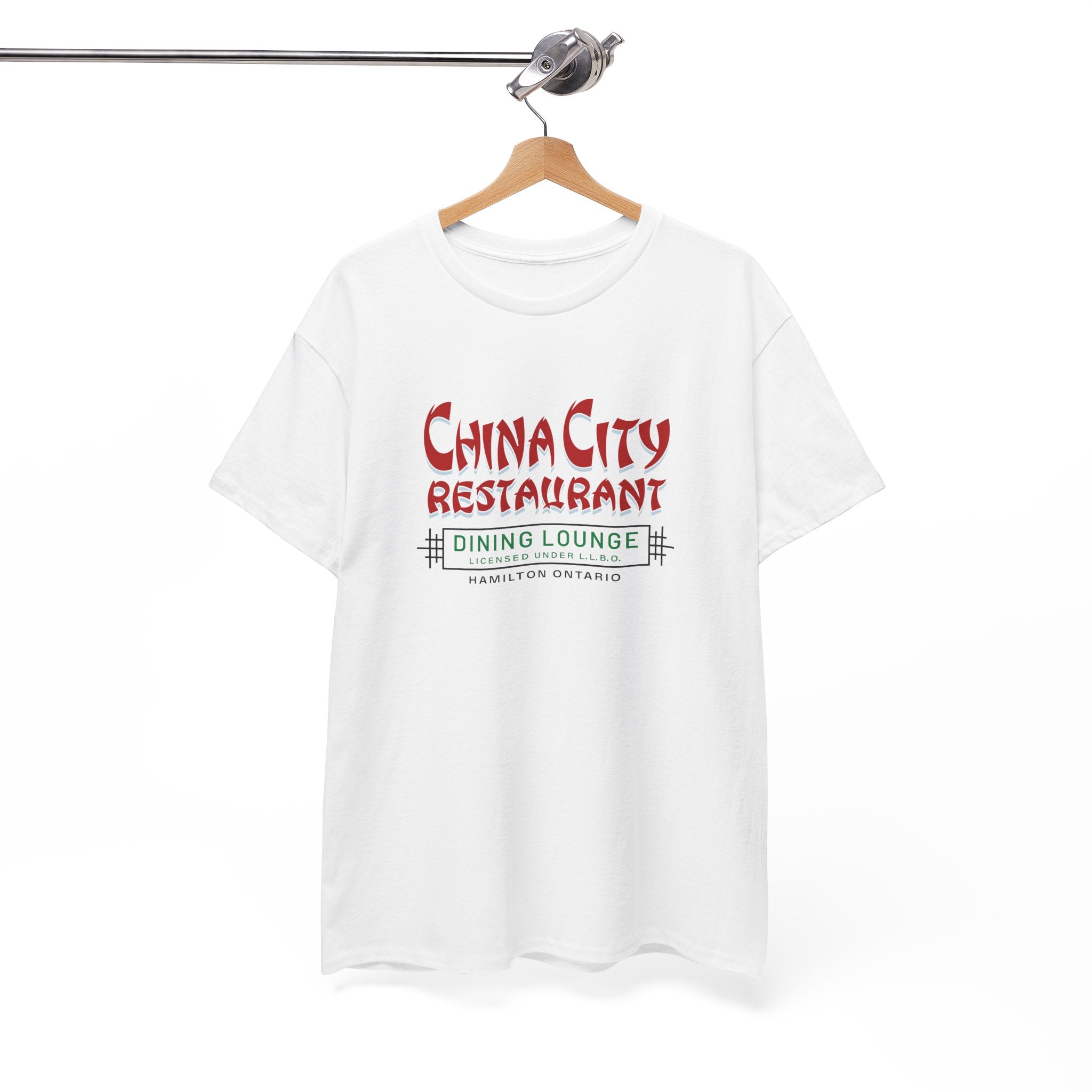 China City Restaurant Classic White Tee