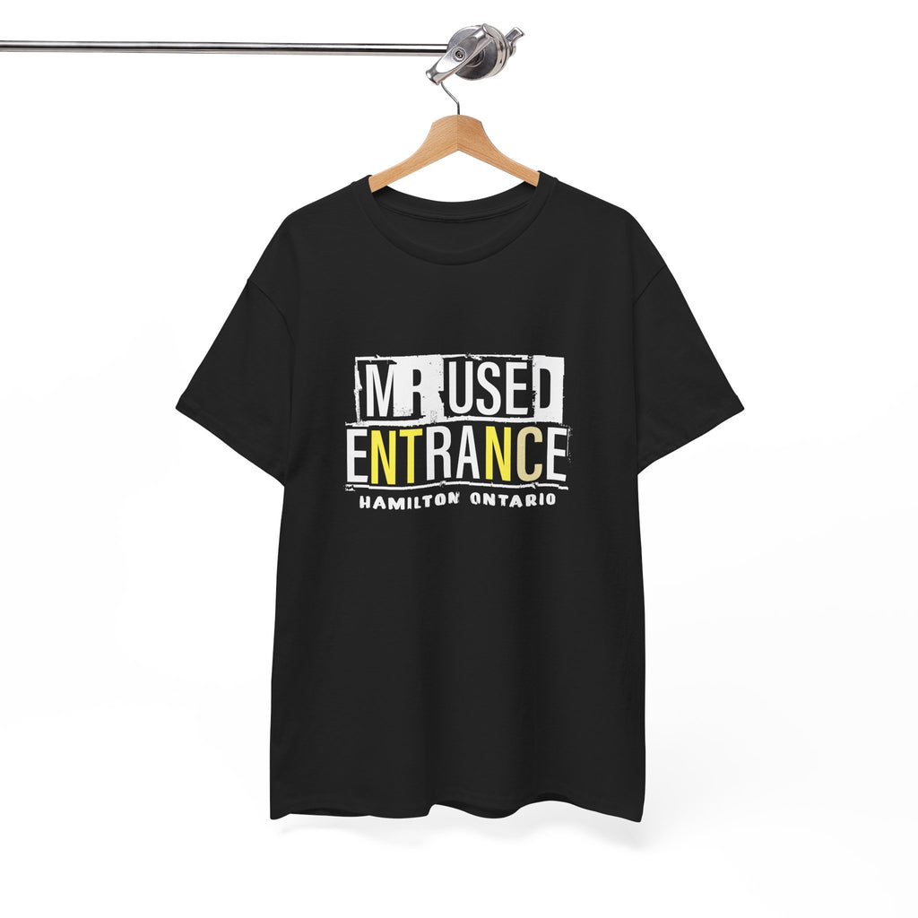 Mr. Used Entrance Sign Classic Black Tee
