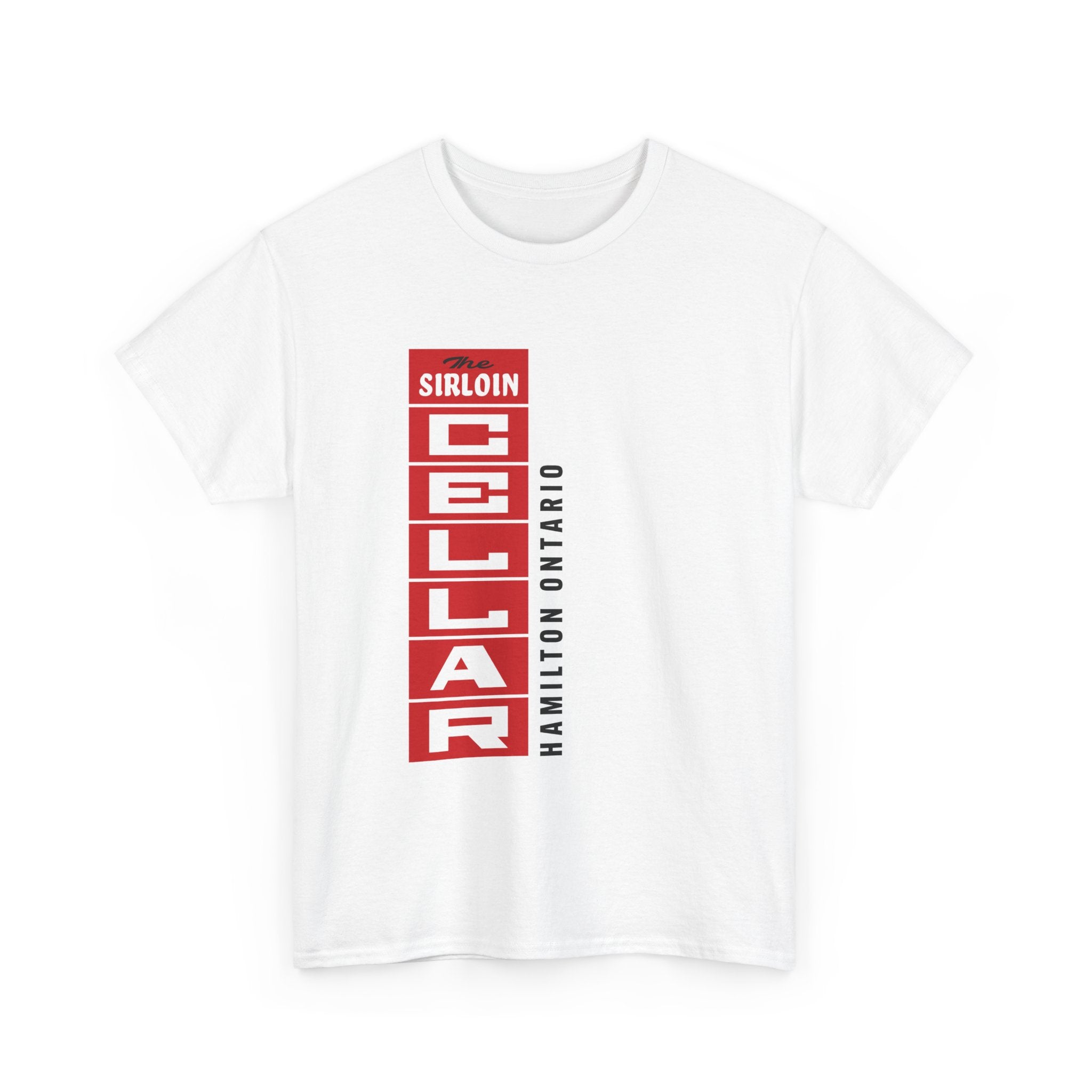 The Sirloin Cellar Sign Classic White Tee