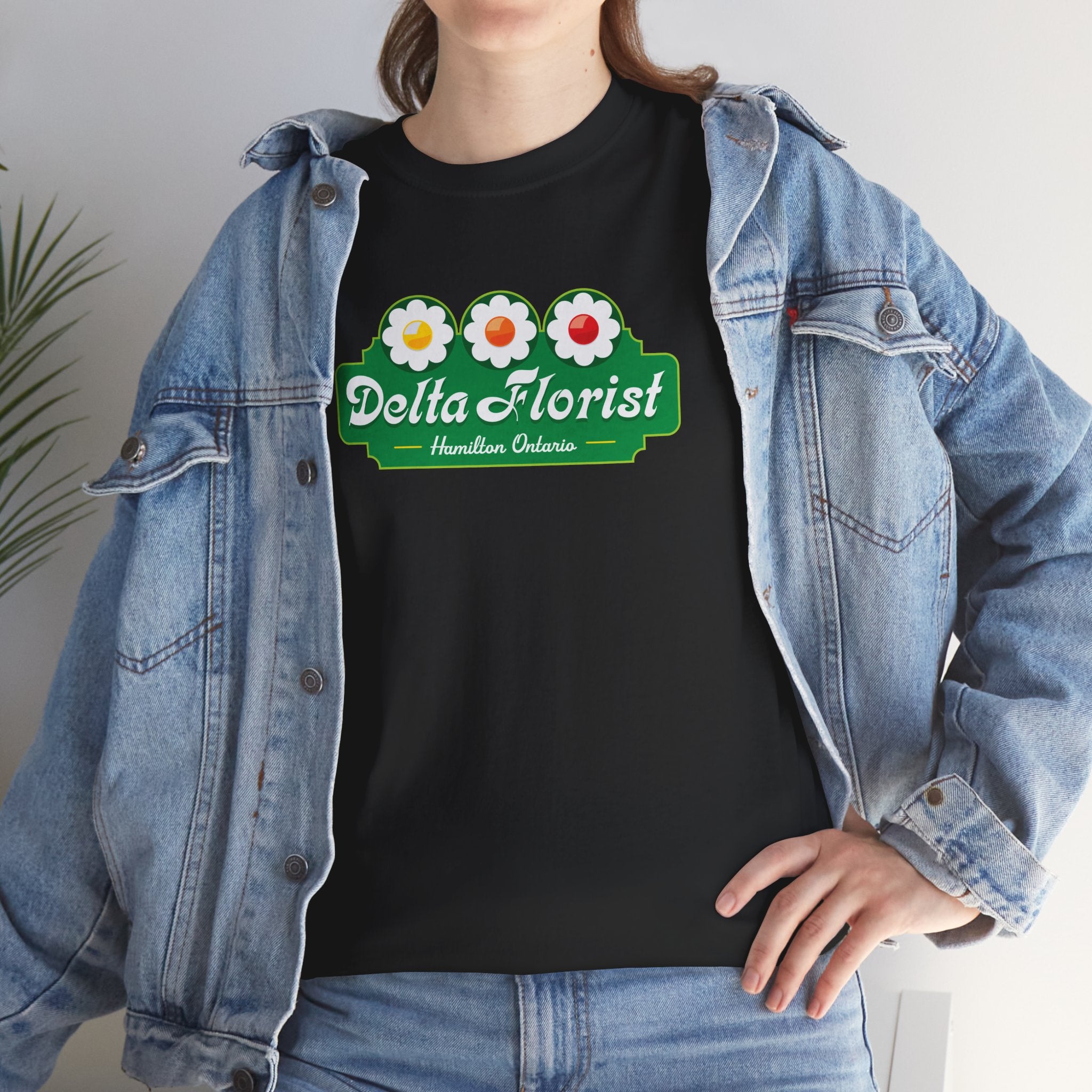 Delta Florist Classic Black Tee