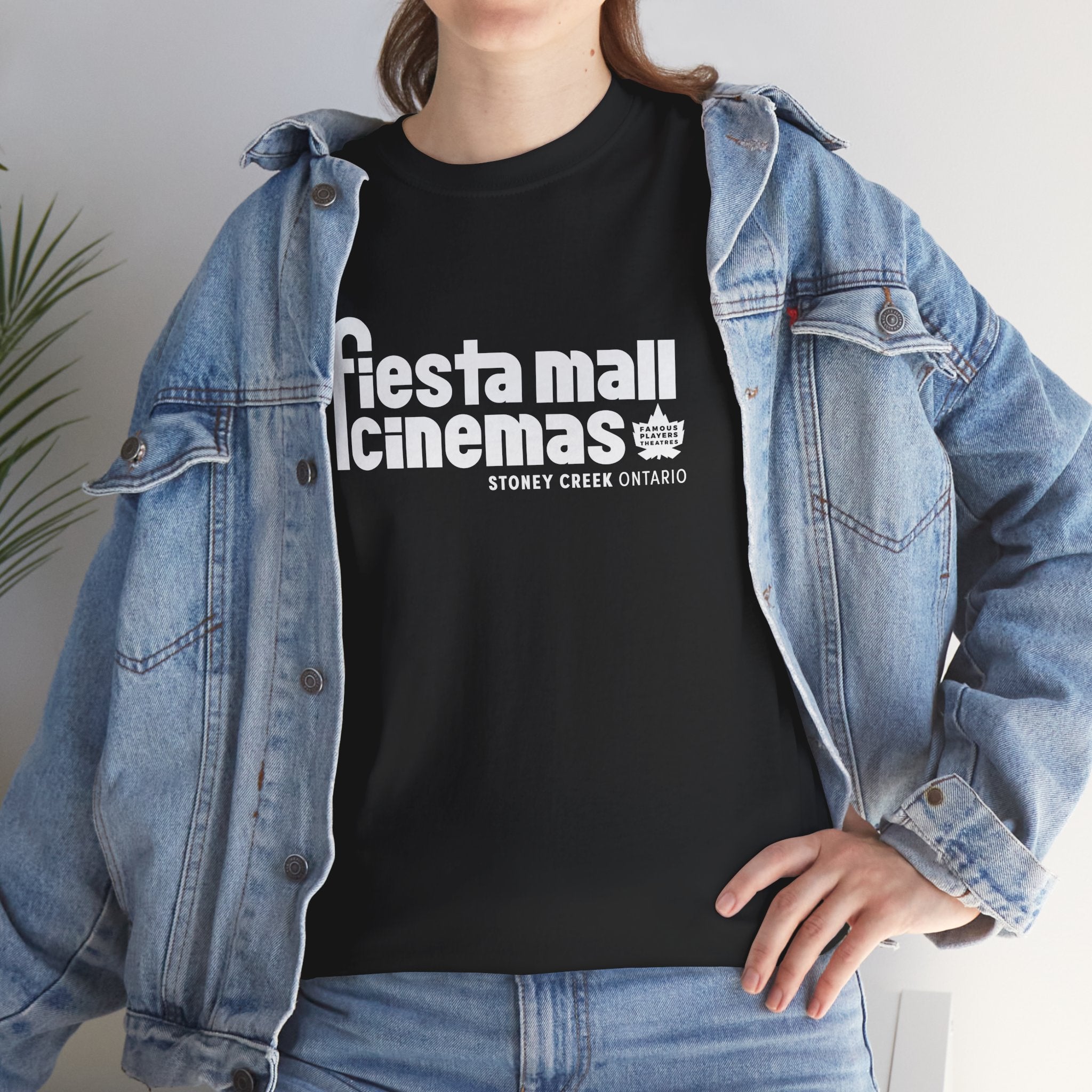 Fiesta Mall Cinemas Classic Black Tee