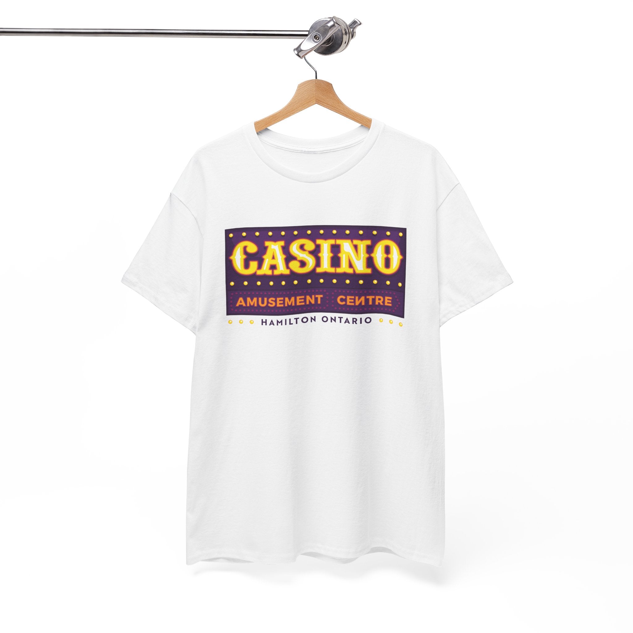 Casino Amusement Centre Classic White Tee