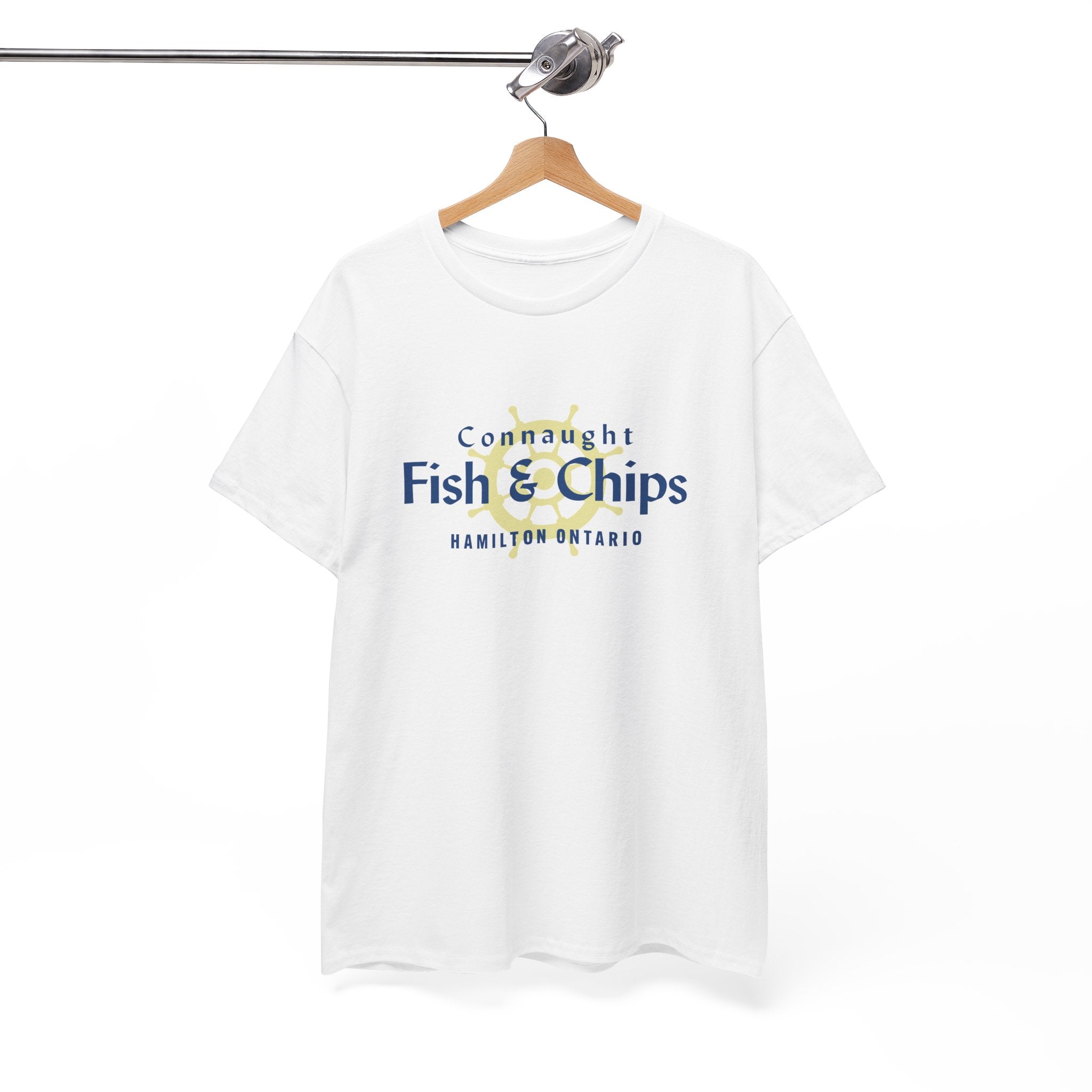 Connaught Fish And Chips Classic White Tee