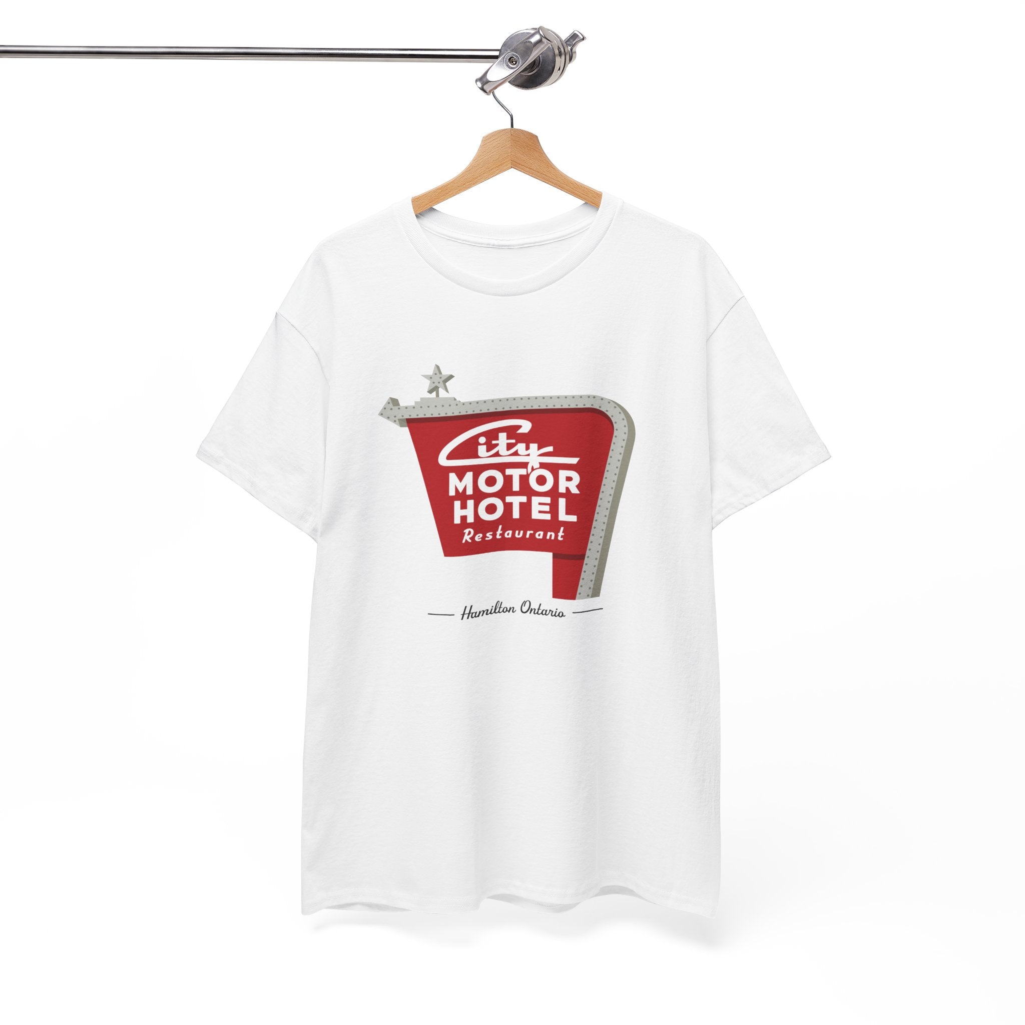 City Motor Inn Classic White Tee