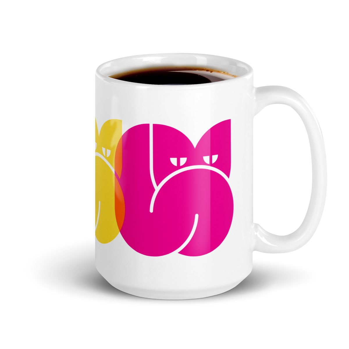 Three Cats With a Past - One of a Kind Mug