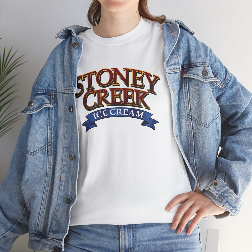 Stoney Creek Dairy "1980s" White Tee