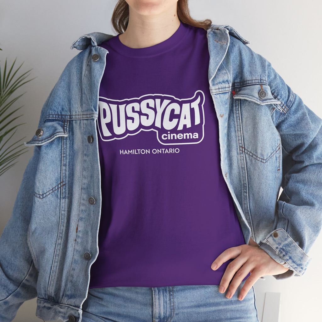 Limited Edition Pussycat Cinema Classic Purple Tee