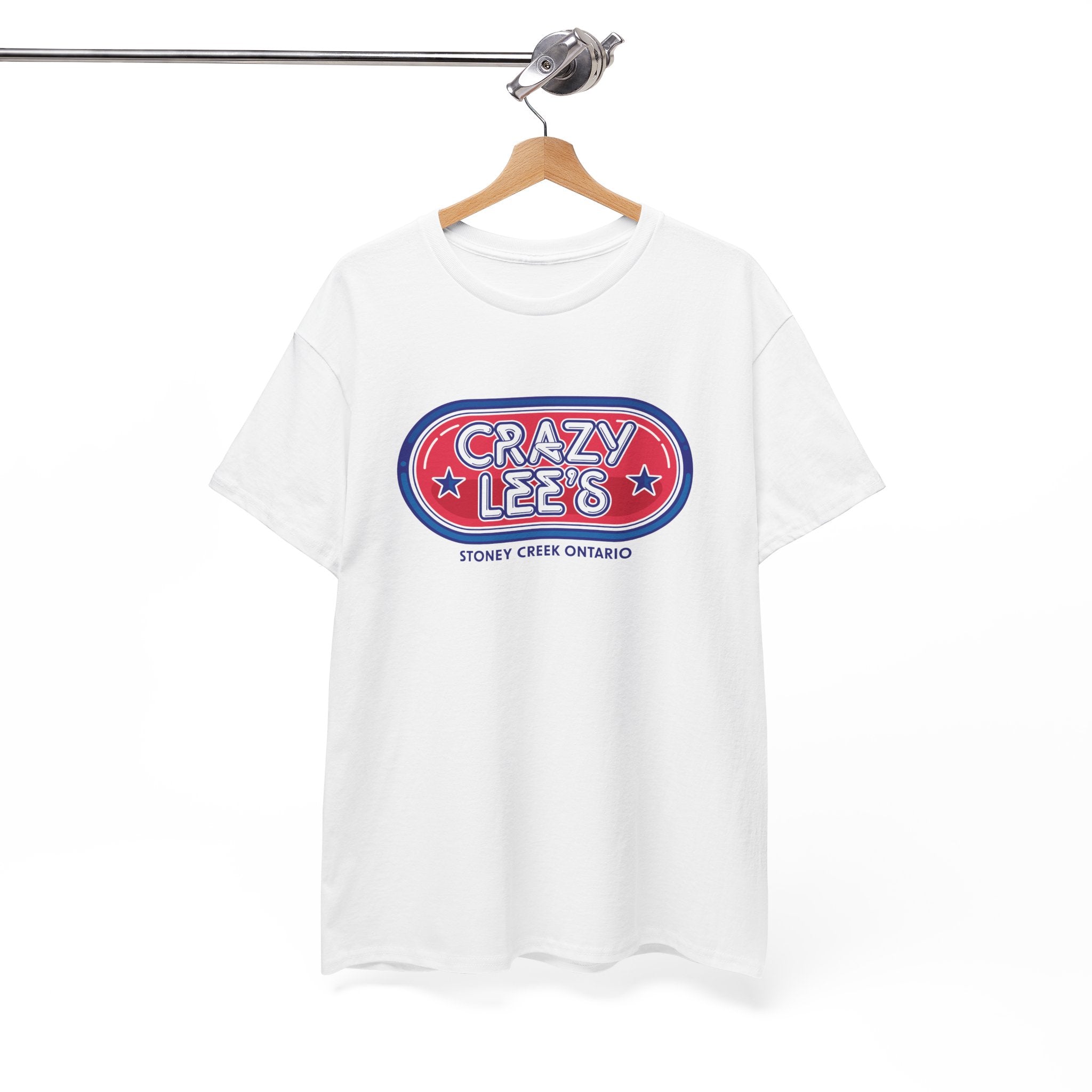 Crazy Lee's Classic White Tee