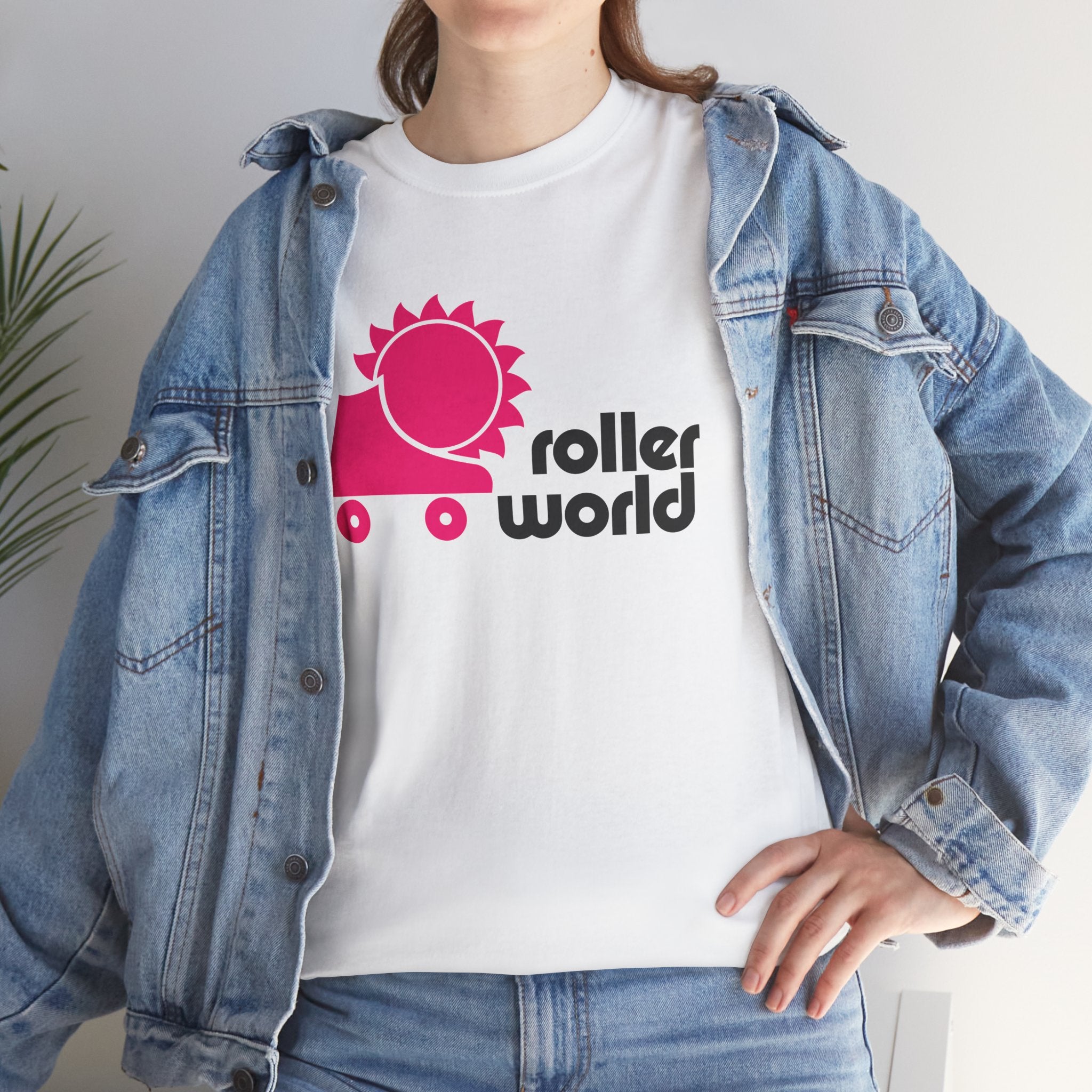 Roller World Classic White Tee