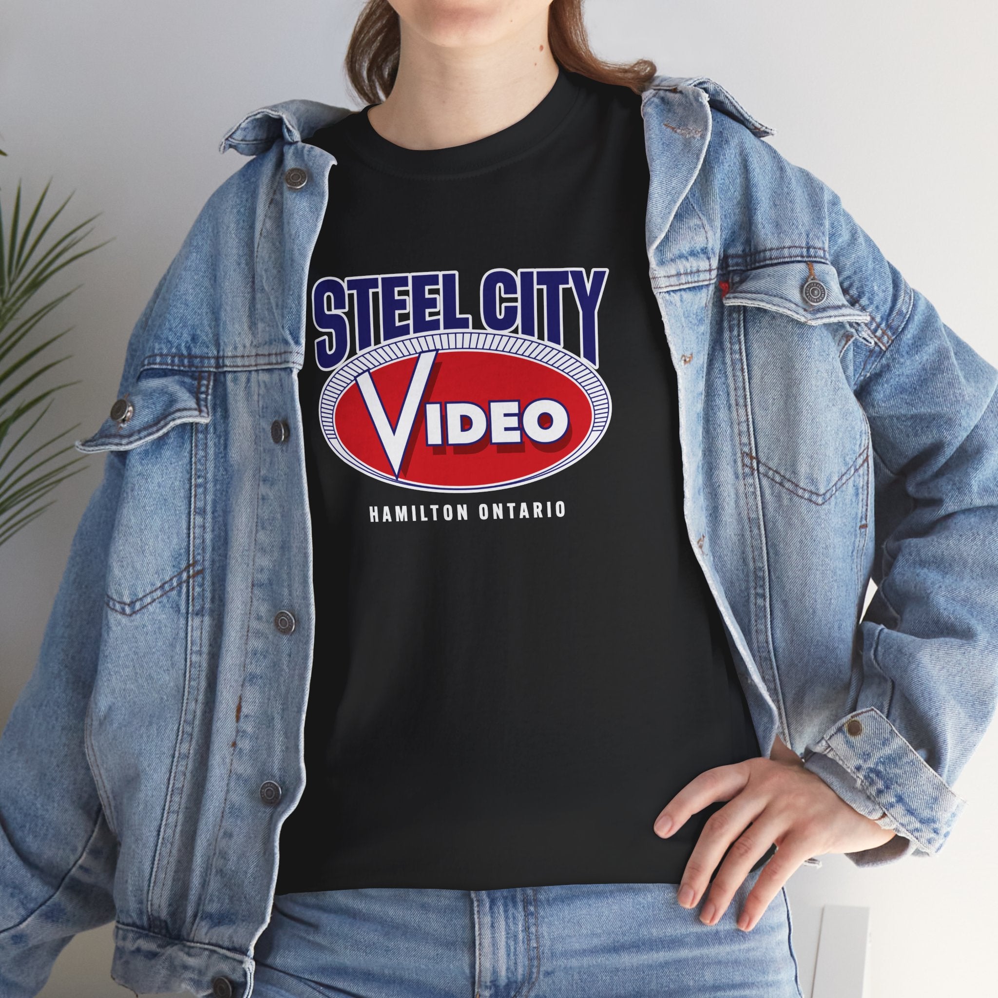 Steel City Video Classic Black Tee