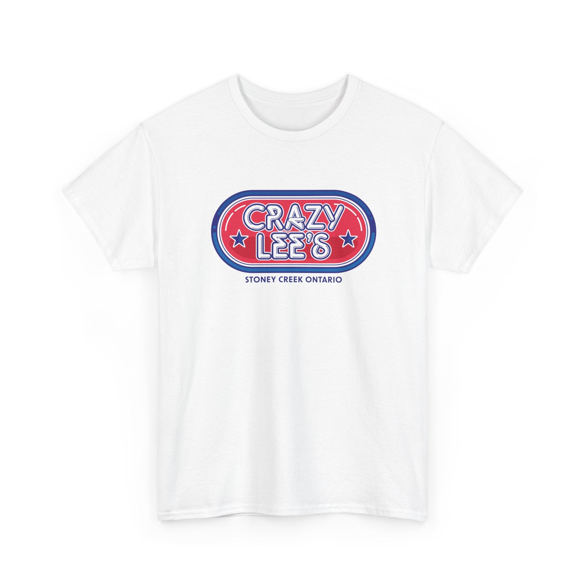 Crazy Lee's Classic White Tee