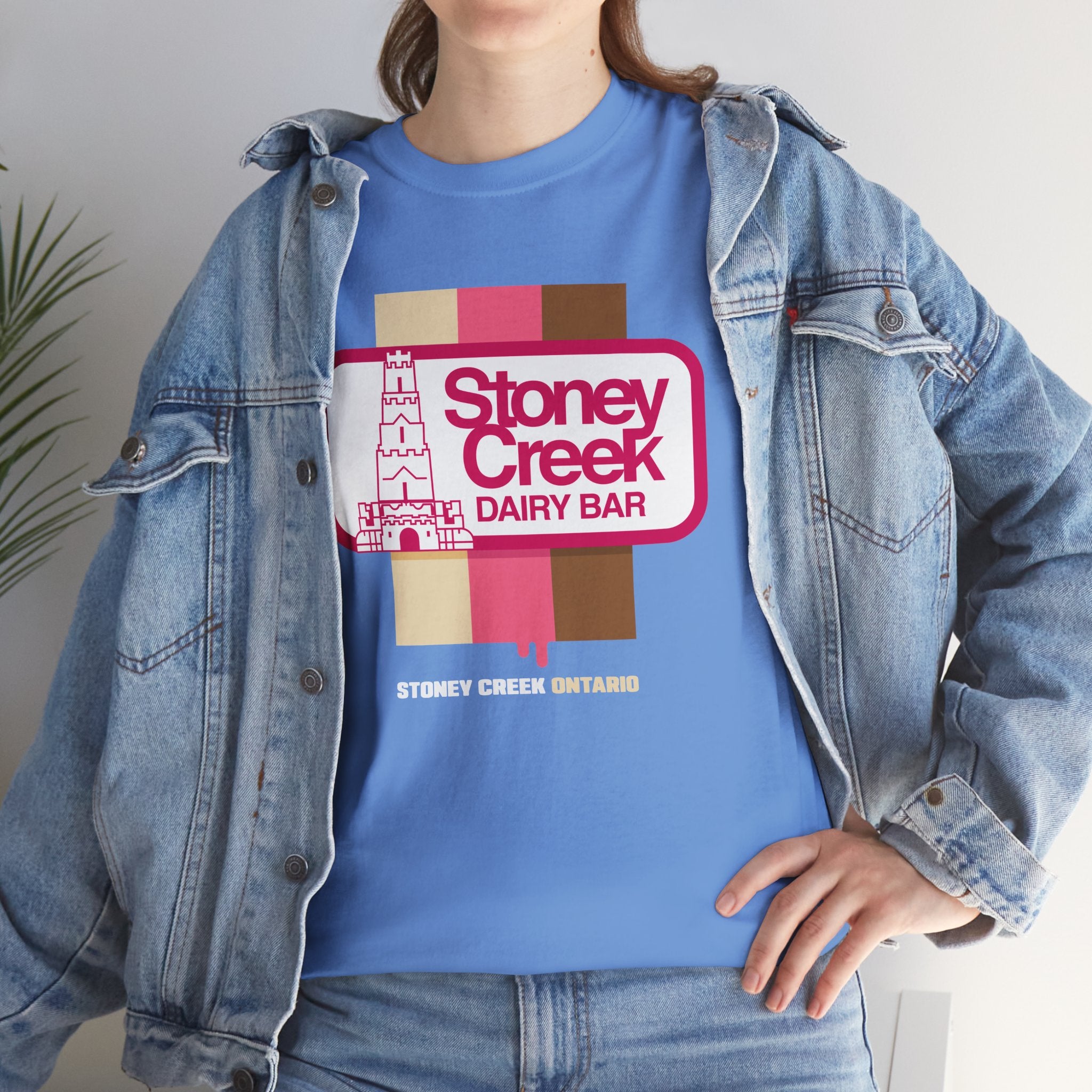 Limited Edition Stoney Creek Dairy Neapolitan Carolina Blue Tee