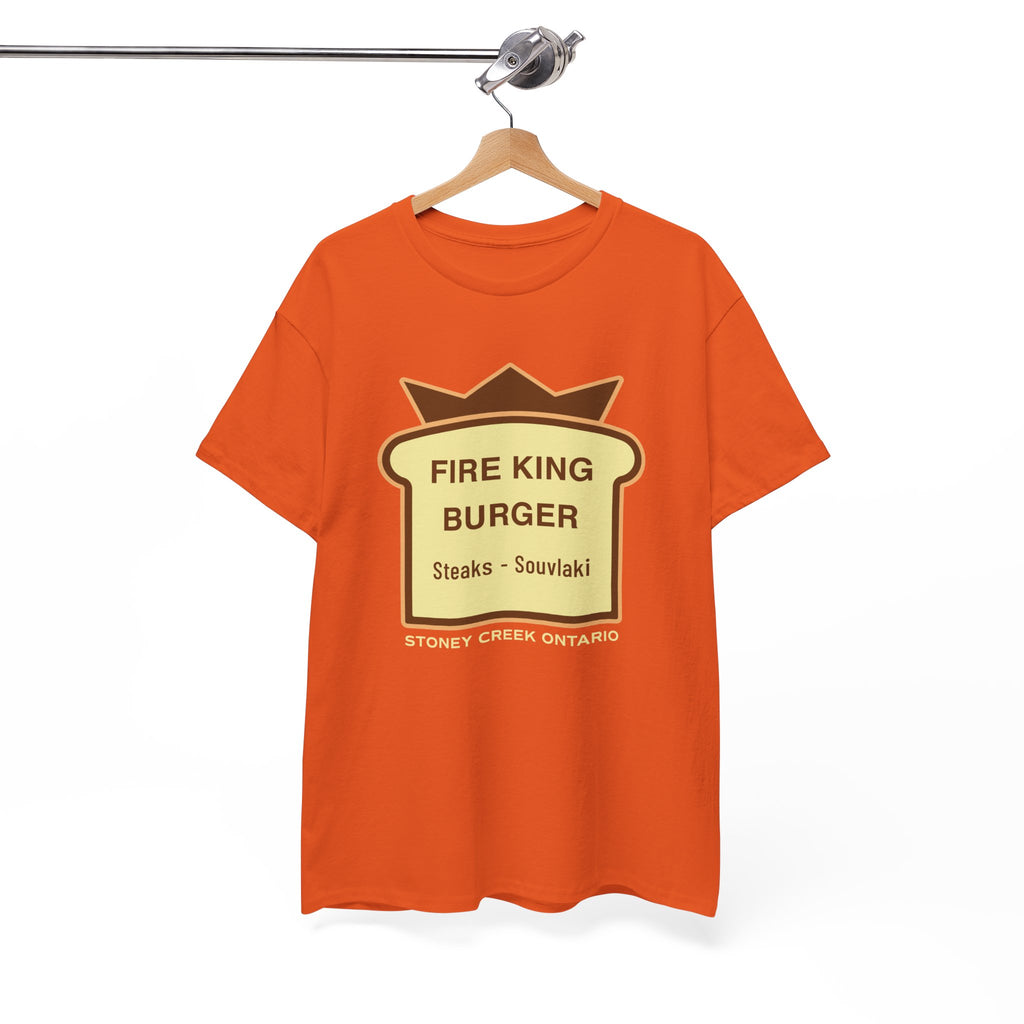 Limited Edition Fire King Burger Orange Tee